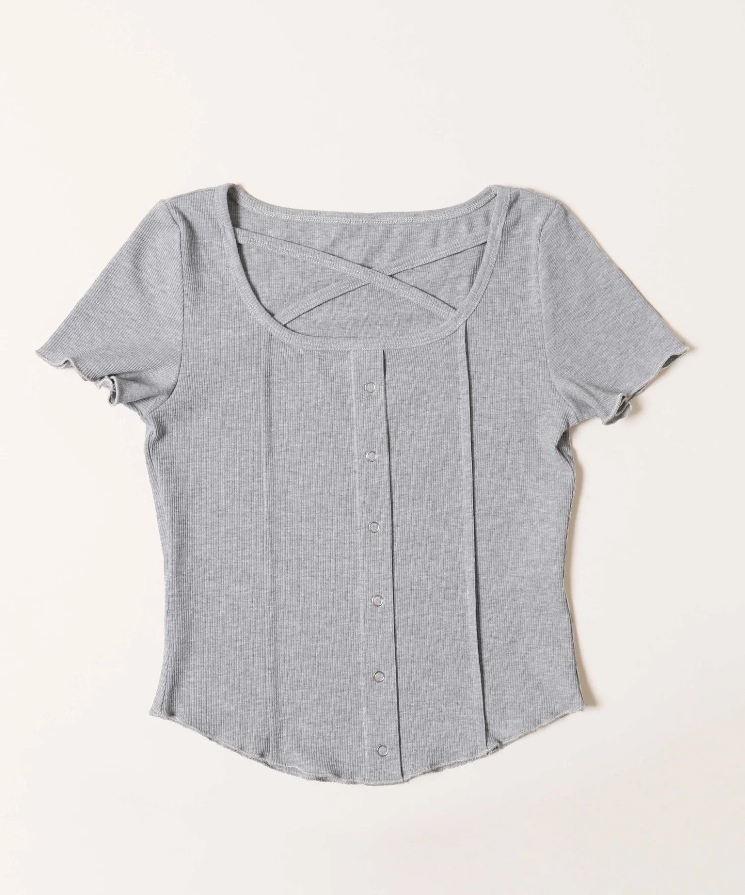 クロスデザインTシャツ - Image 18