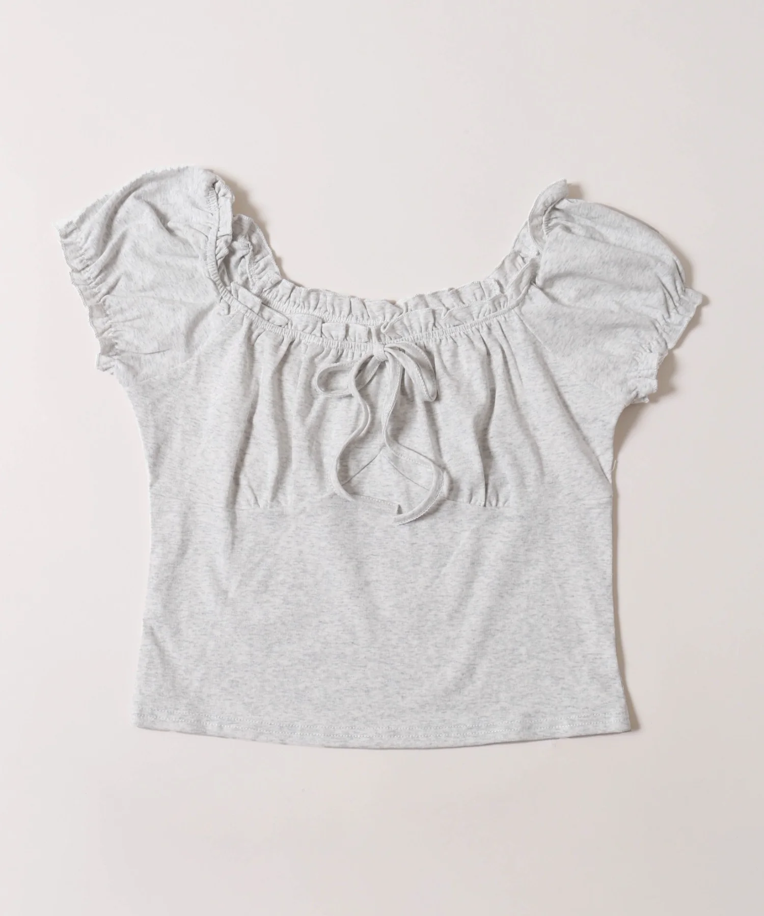 ミニパフスリーブリボンTシャツ - Image 22