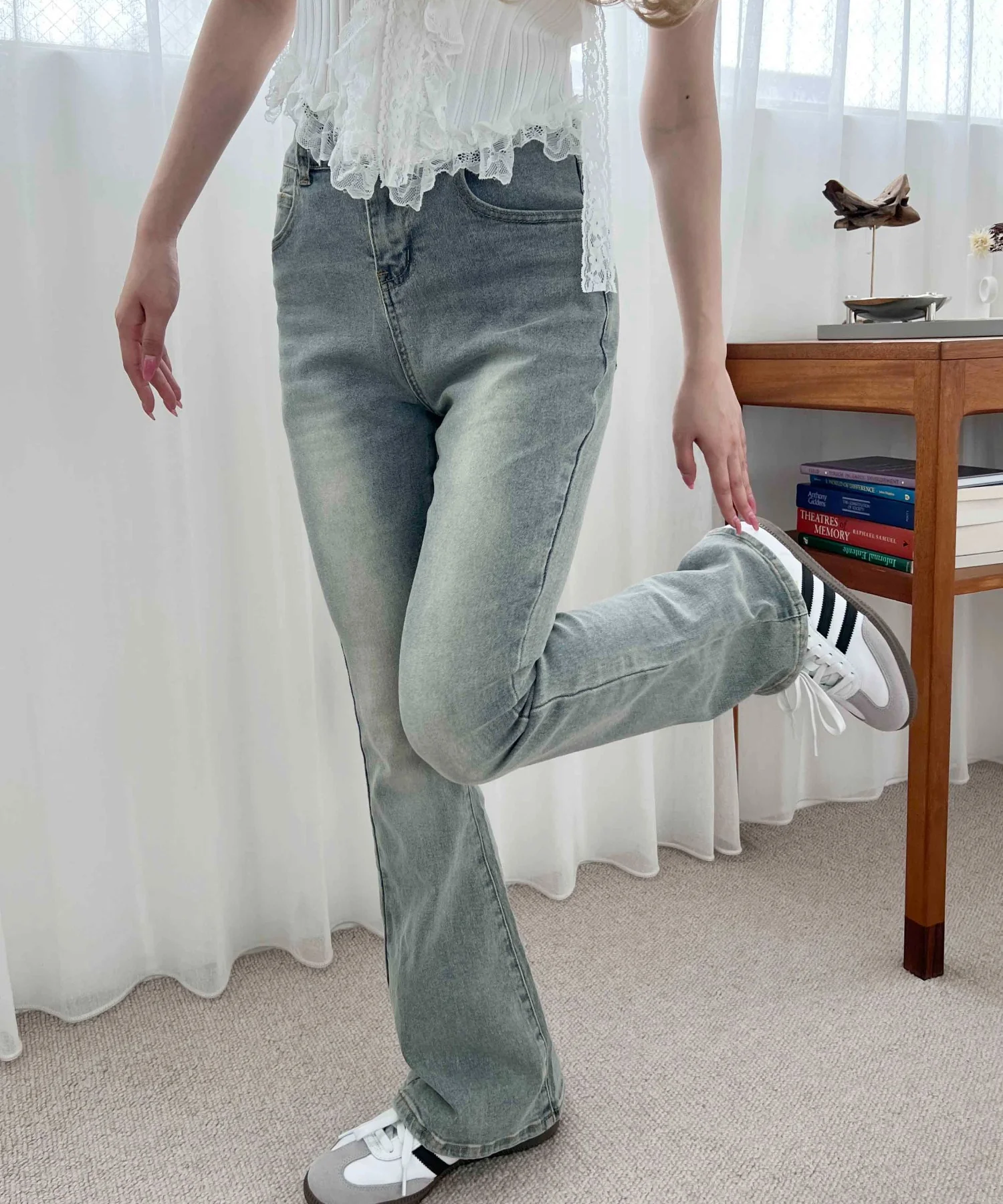 ストレッチフレアパンツ - Image 2