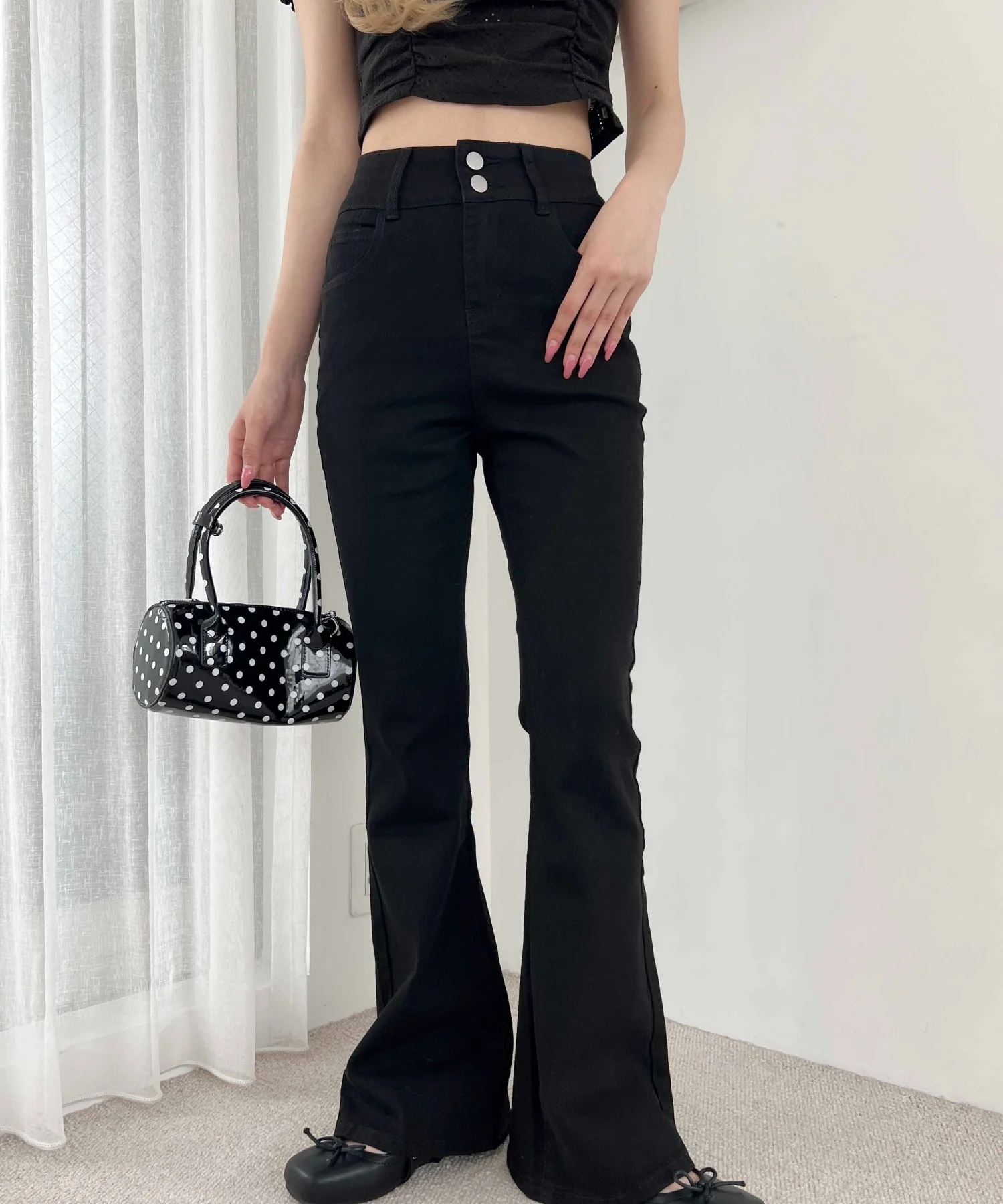 ストレッチフレアパンツ - Image 3
