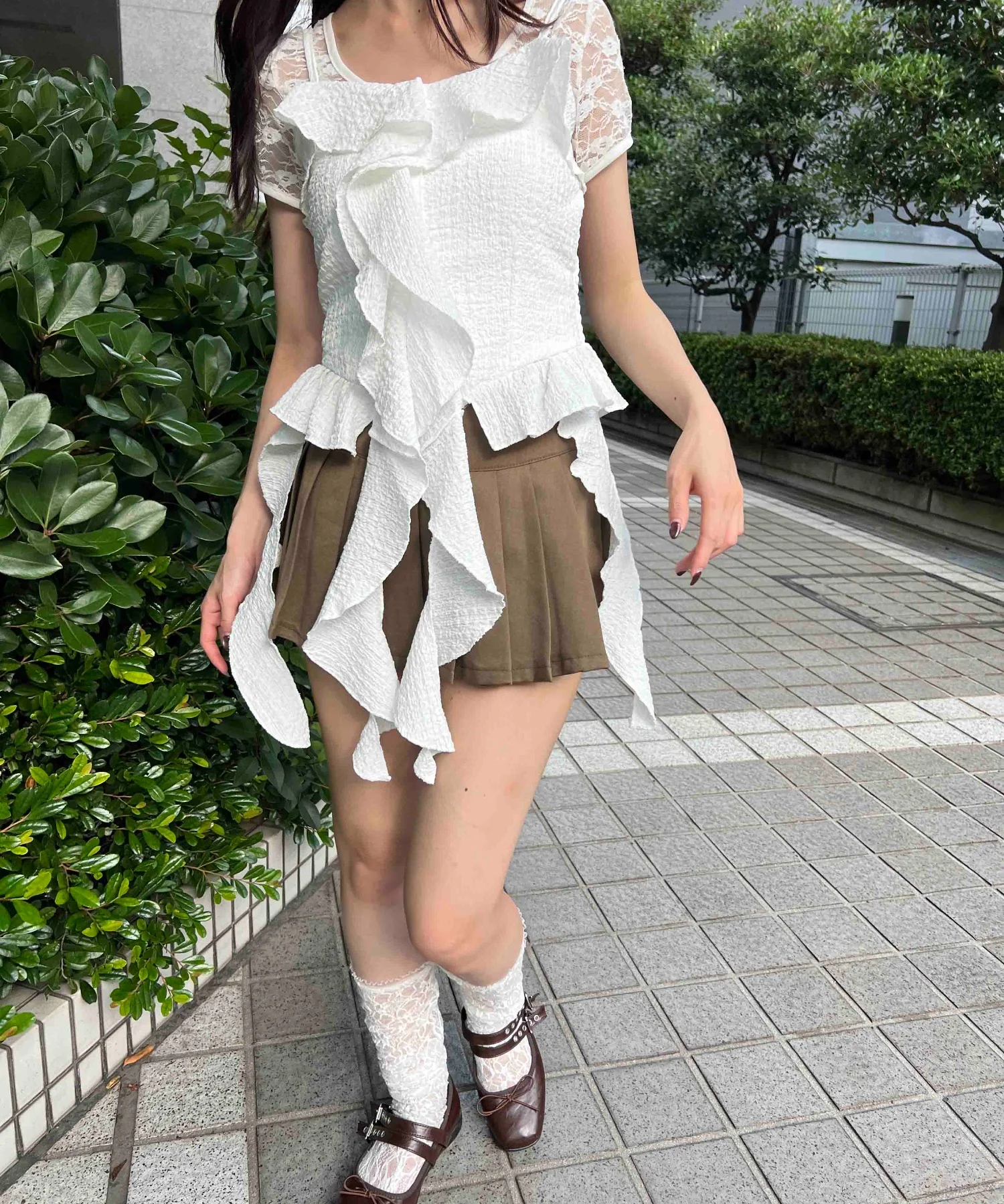 フリルイレヘムキャミソール - Image 14