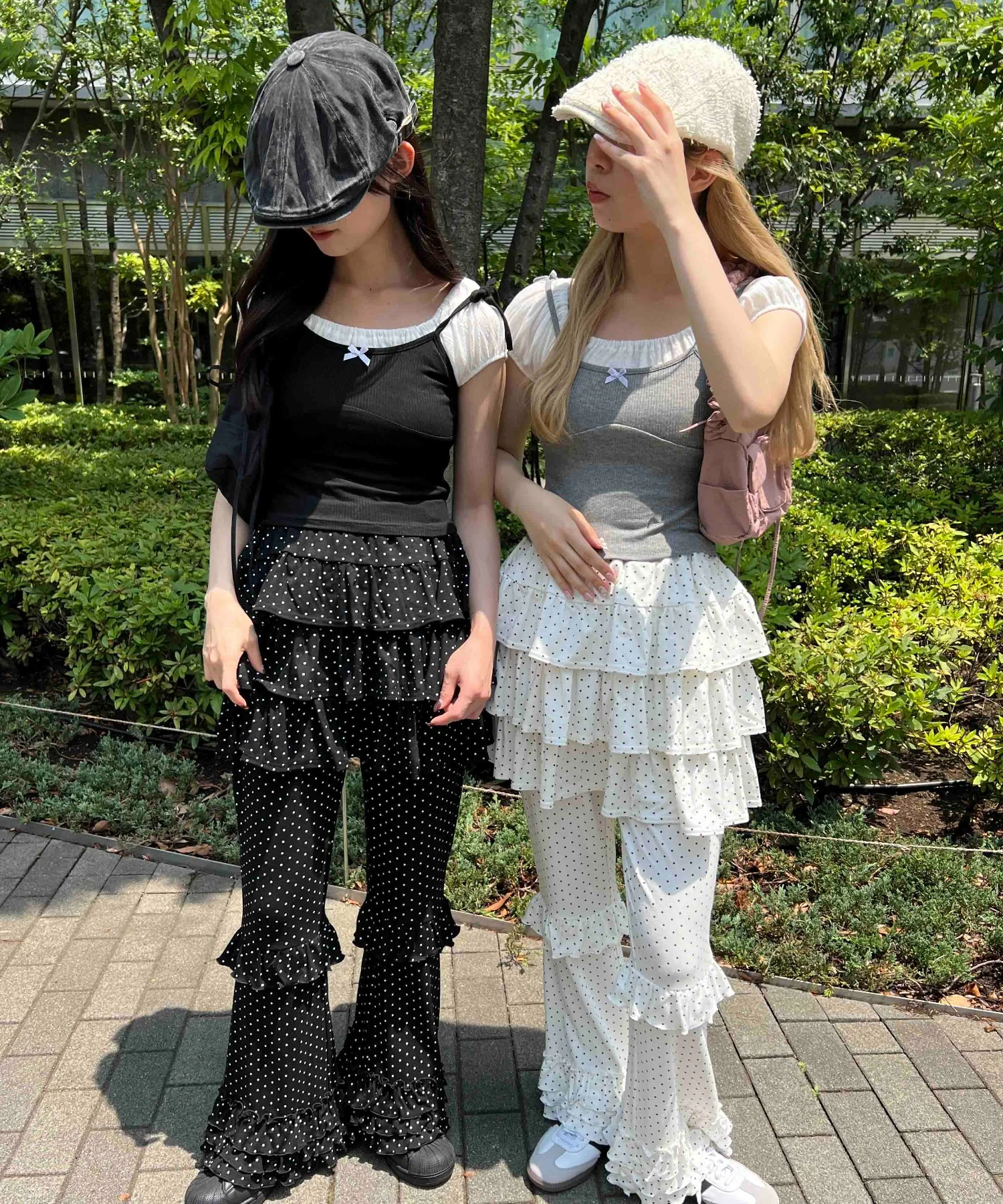 リボンキャミドッキングTシャツ - Image 16