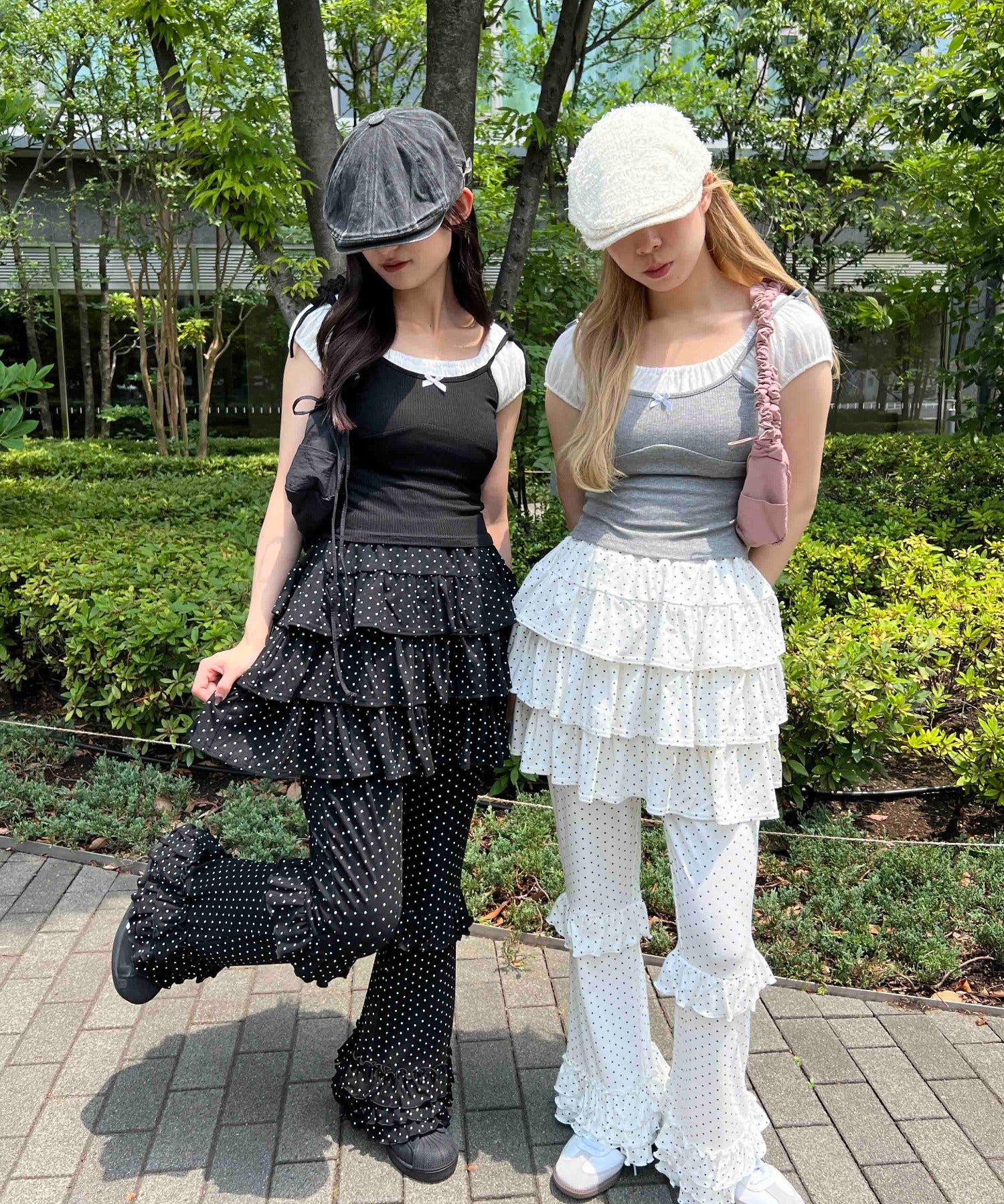 リボンキャミドッキングTシャツ - Image 17