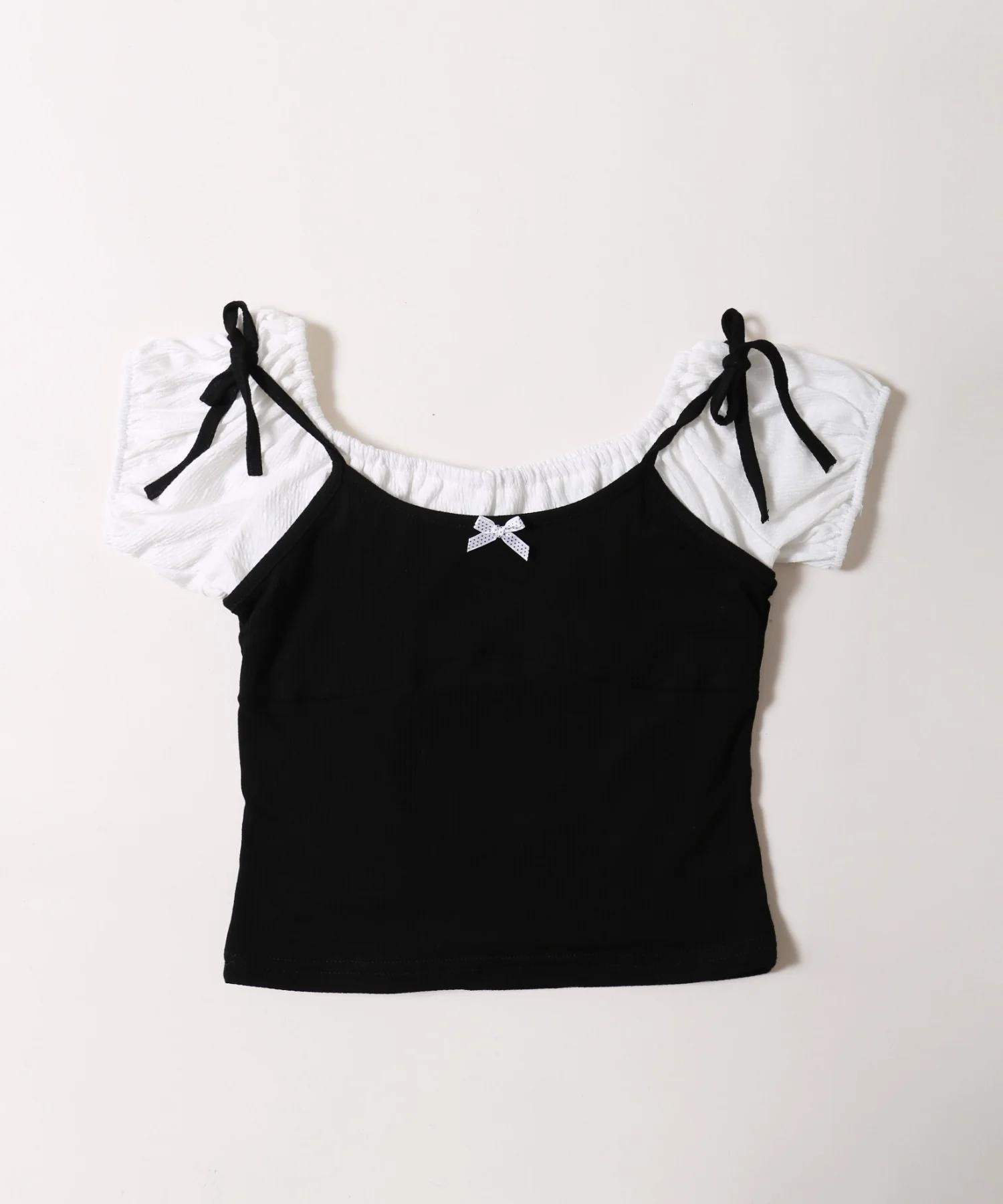 リボンキャミドッキングTシャツ - Image 19