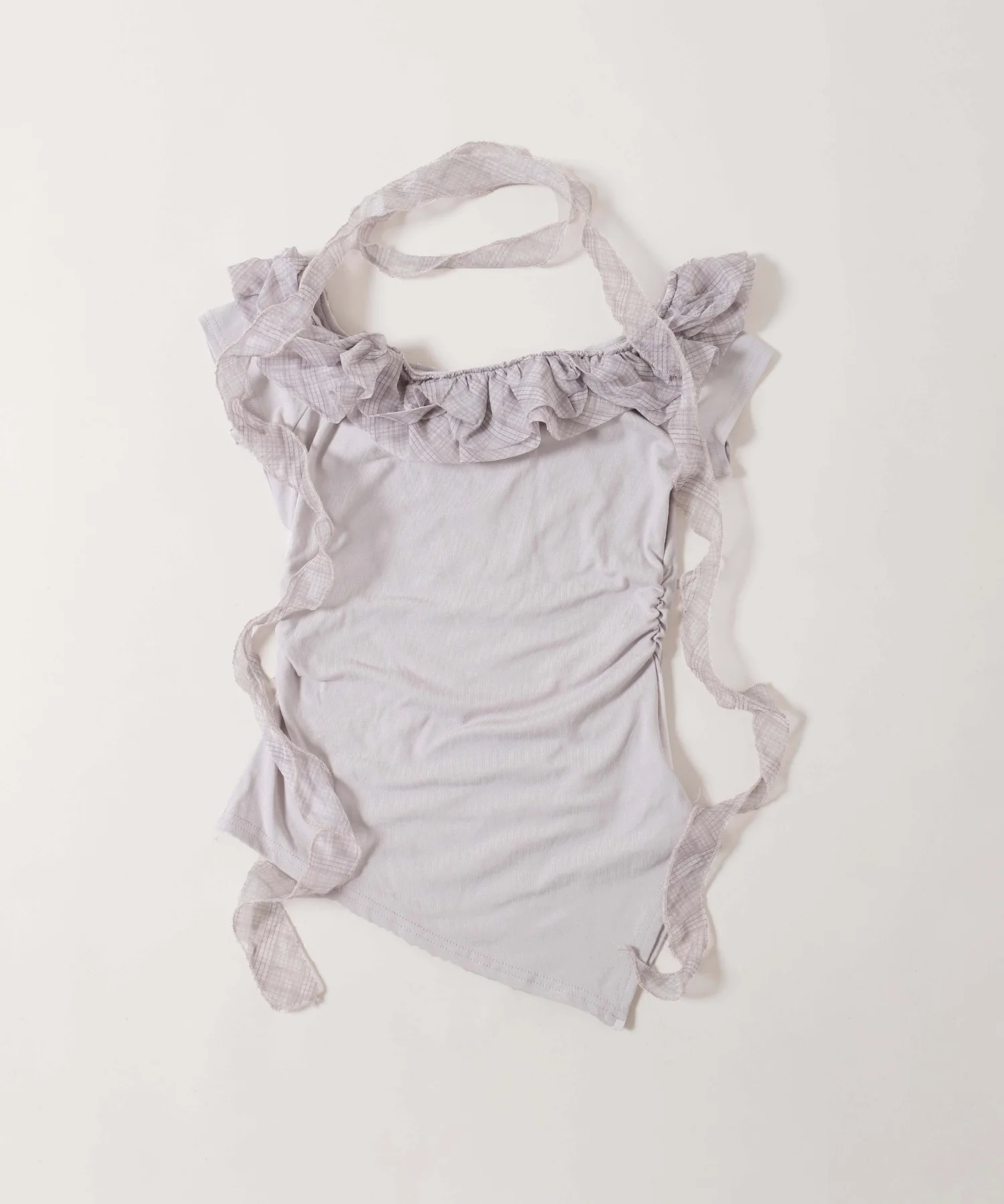 チェックチョーカーセットフリルTシャツ - Image 11