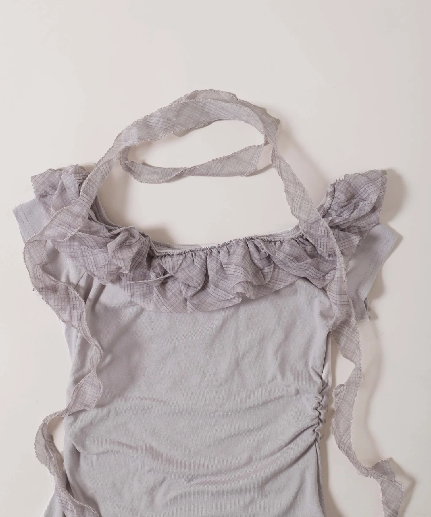 チェックチョーカーセットフリルTシャツ - Image 14