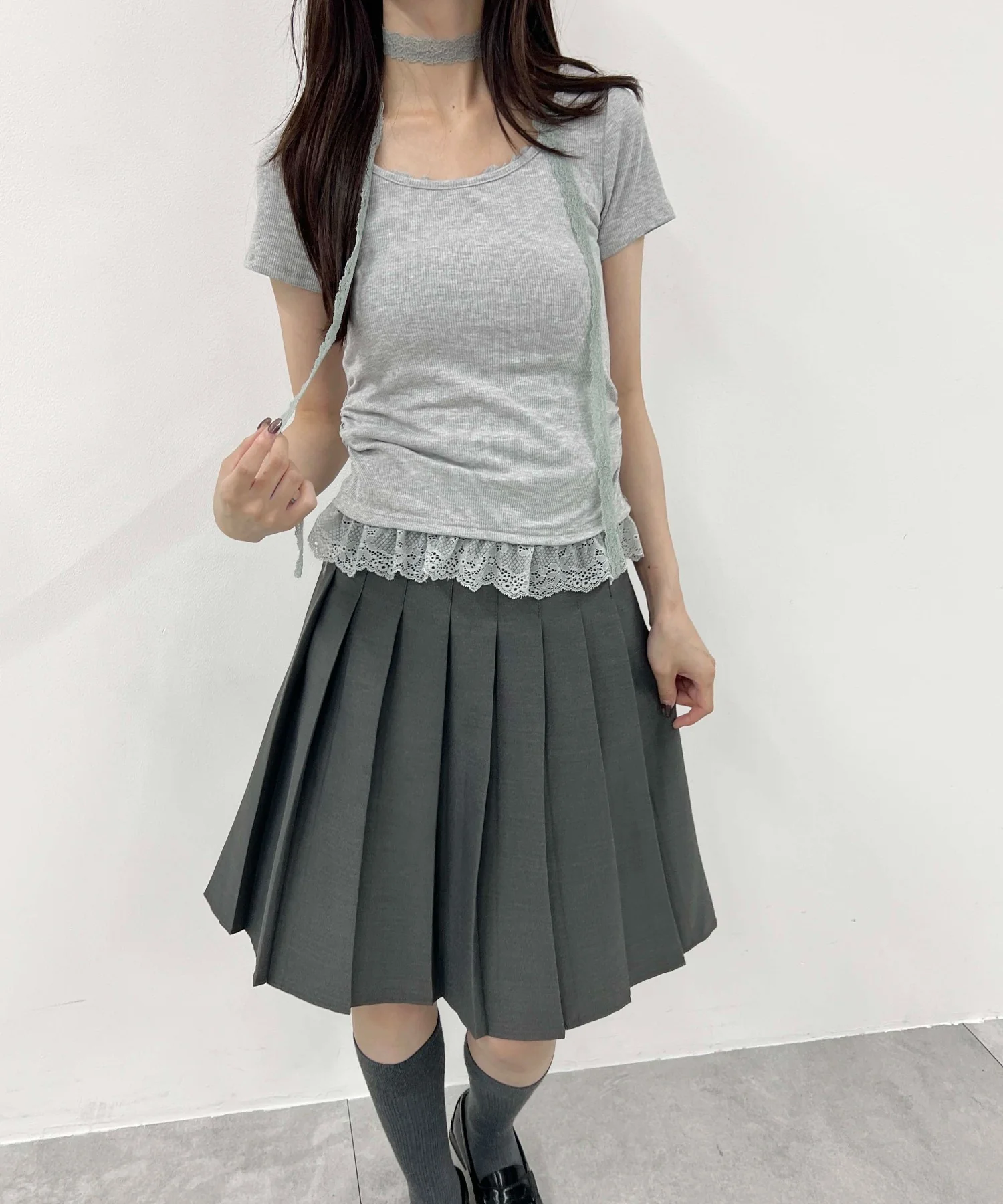 リボンセットレースデザイントップス - Image 10
