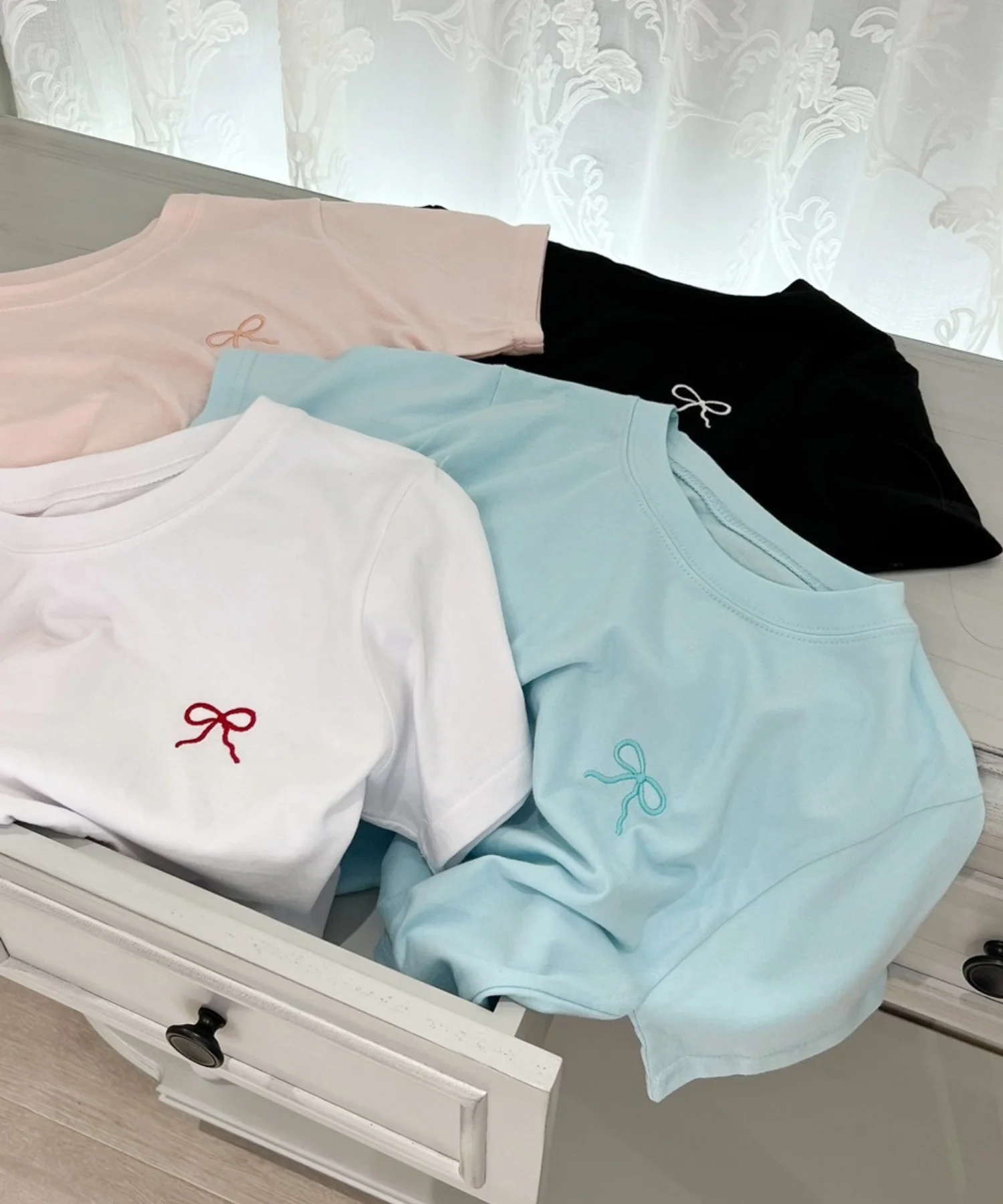 リボンコンパクトTシャツ - Image 20