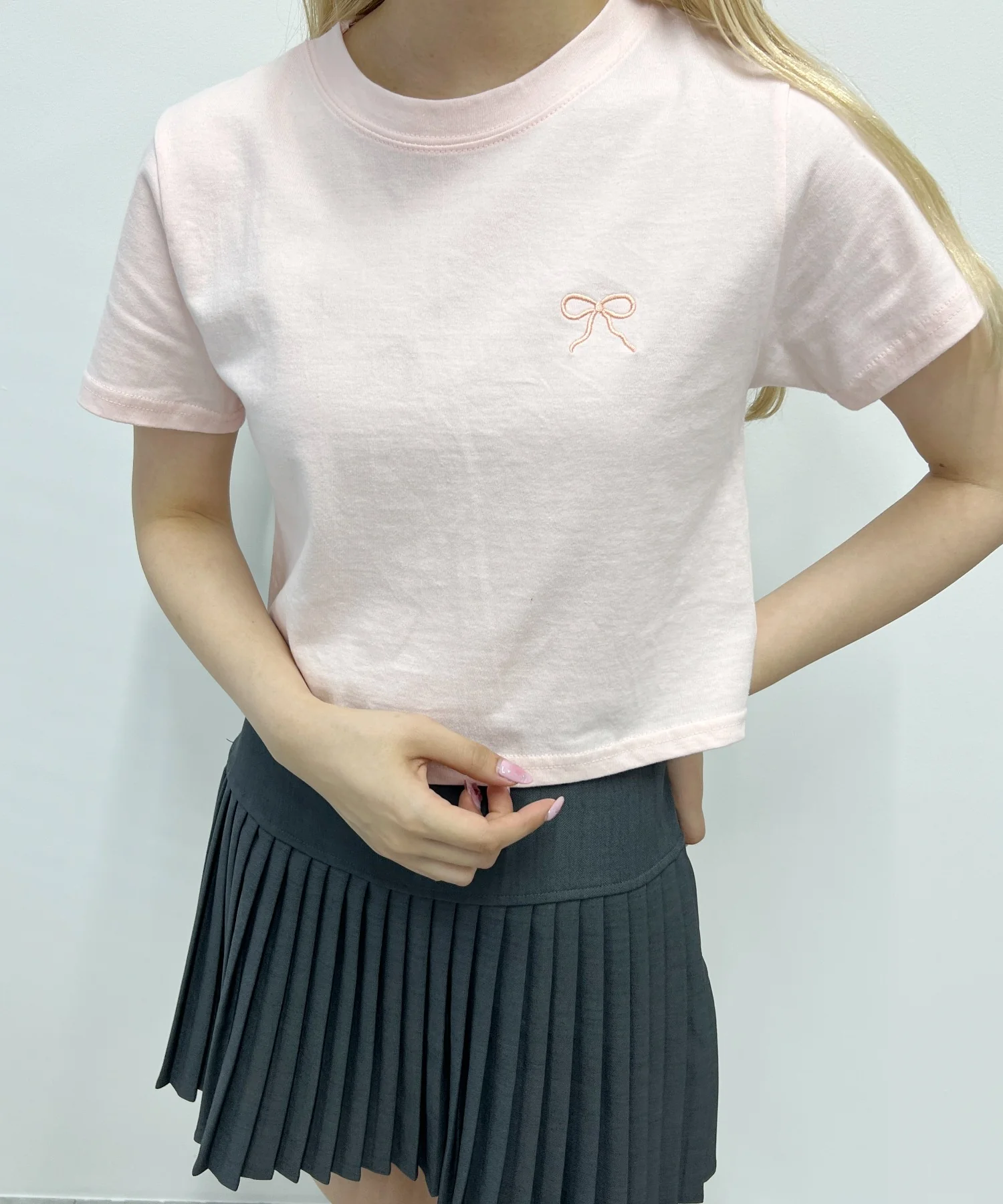 リボンコンパクトTシャツ - Image 4