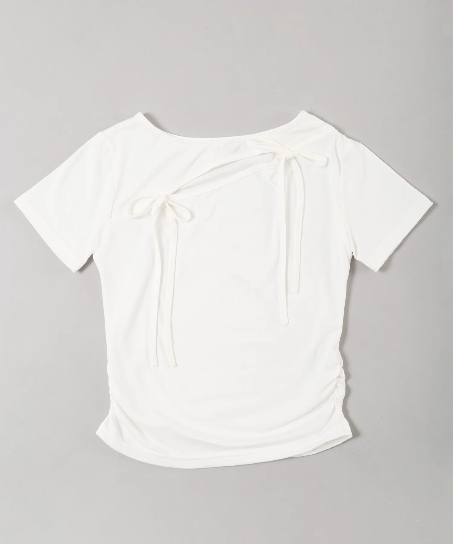 カットアウトWリボンTシャツ - Image 19