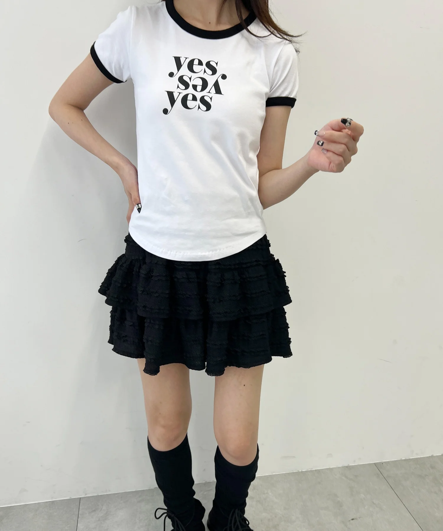 ロゴリンガーコンパクトTシャツ - Image 12