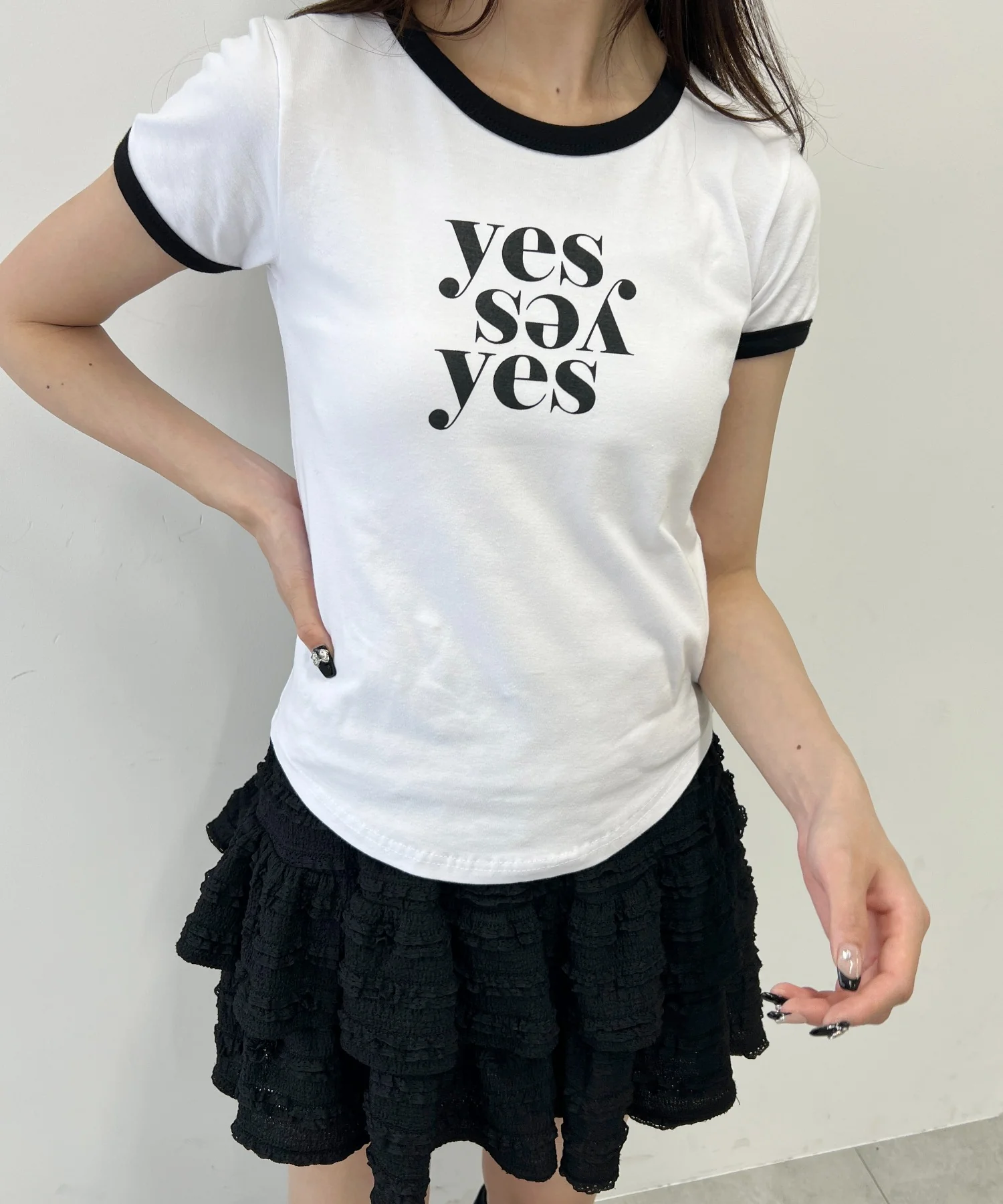 ロゴリンガーコンパクトTシャツ - Image 3