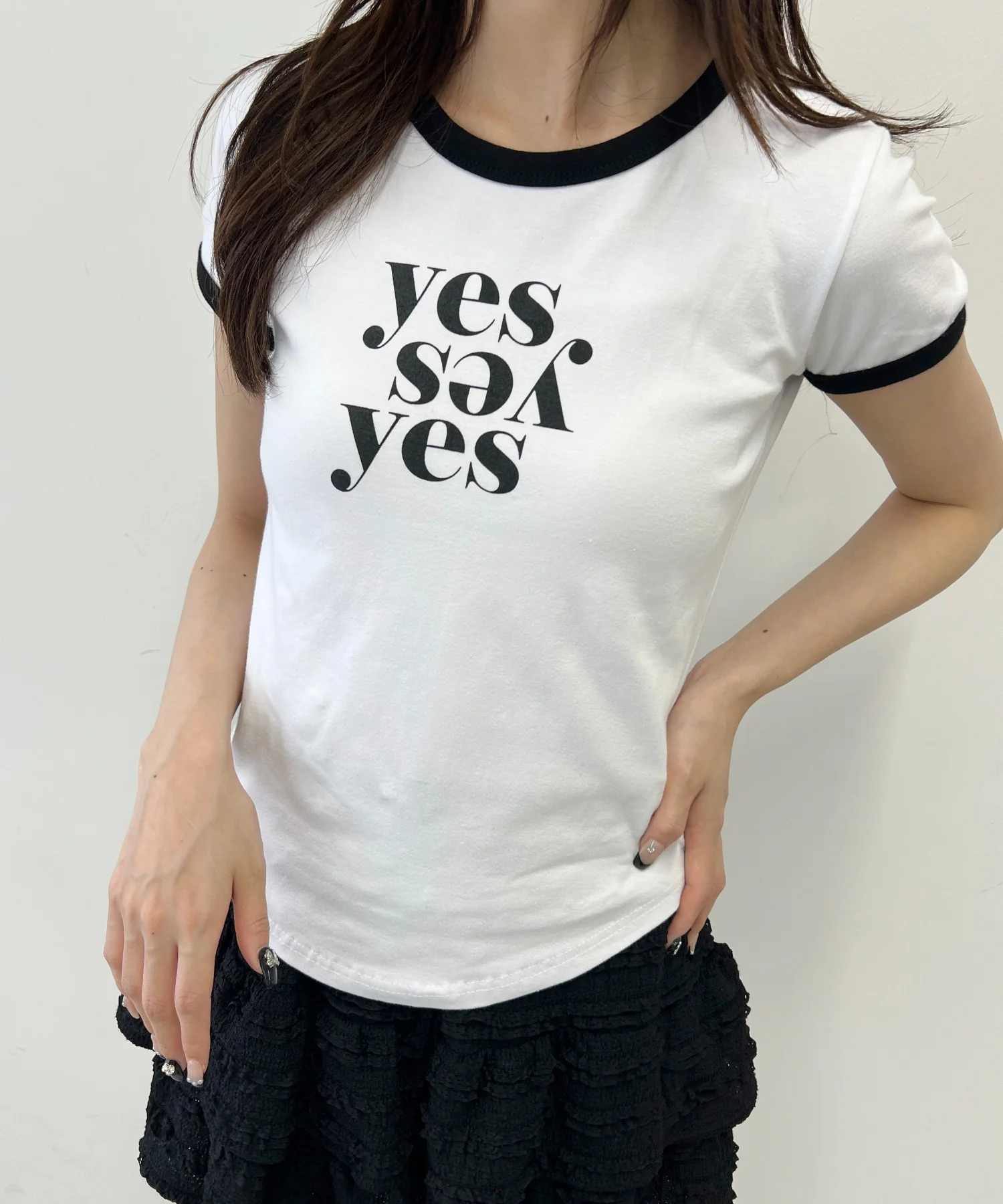 ロゴリンガーコンパクトTシャツ - Image 9