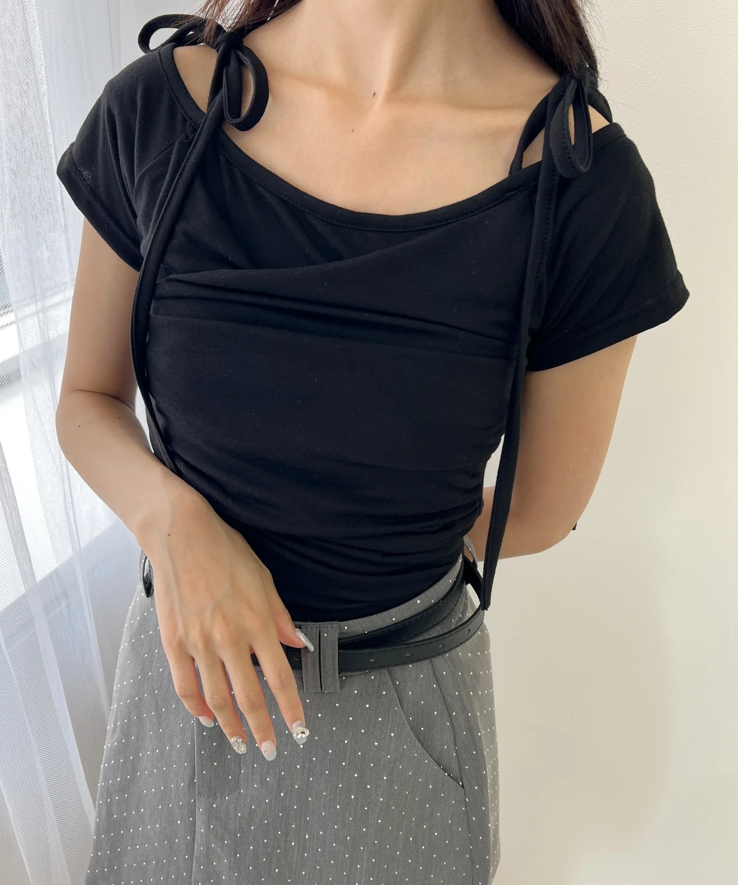 ロングリボンコンパクトTシャツ - Image 12
