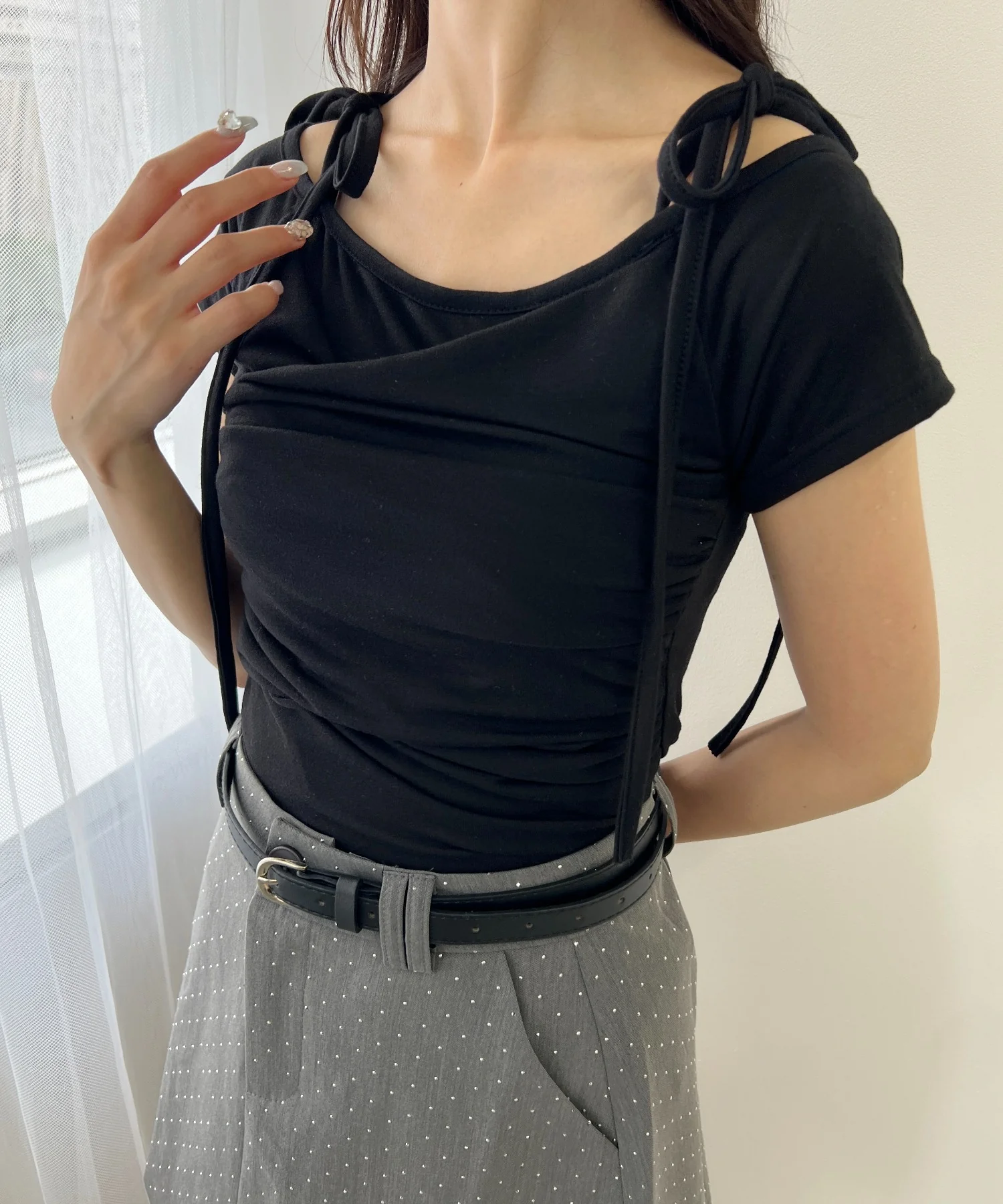 ロングリボンコンパクトTシャツ - Image 13