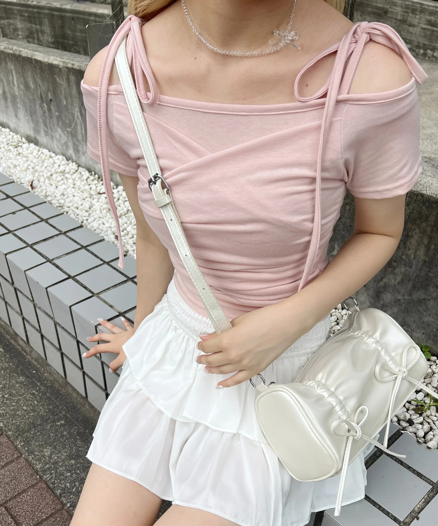 ロングリボンコンパクトTシャツ - Image 4