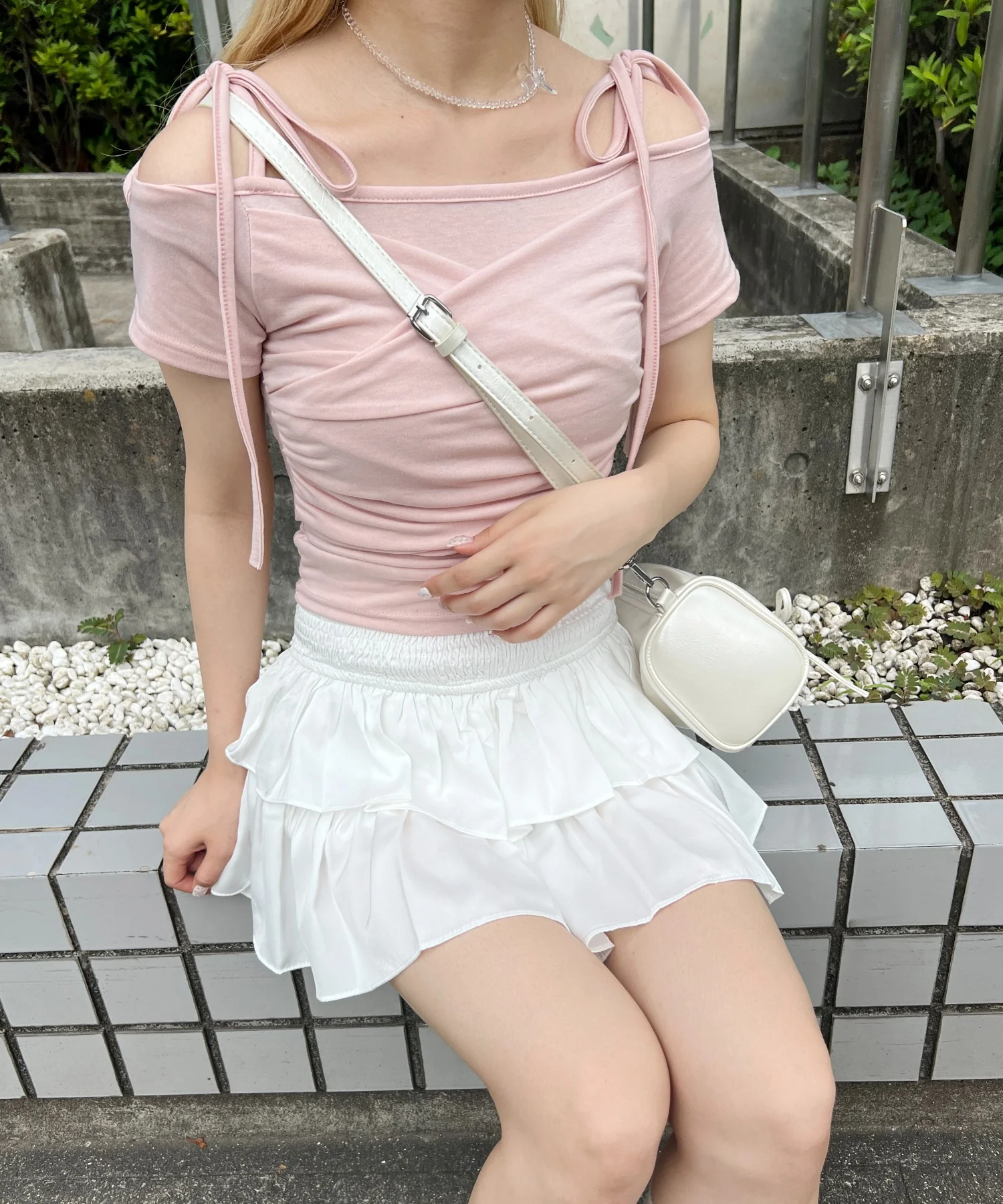 ロングリボンコンパクトTシャツ - Image 6