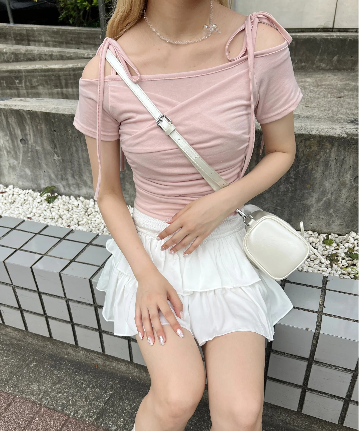 ロングリボンコンパクトTシャツ - Image 7