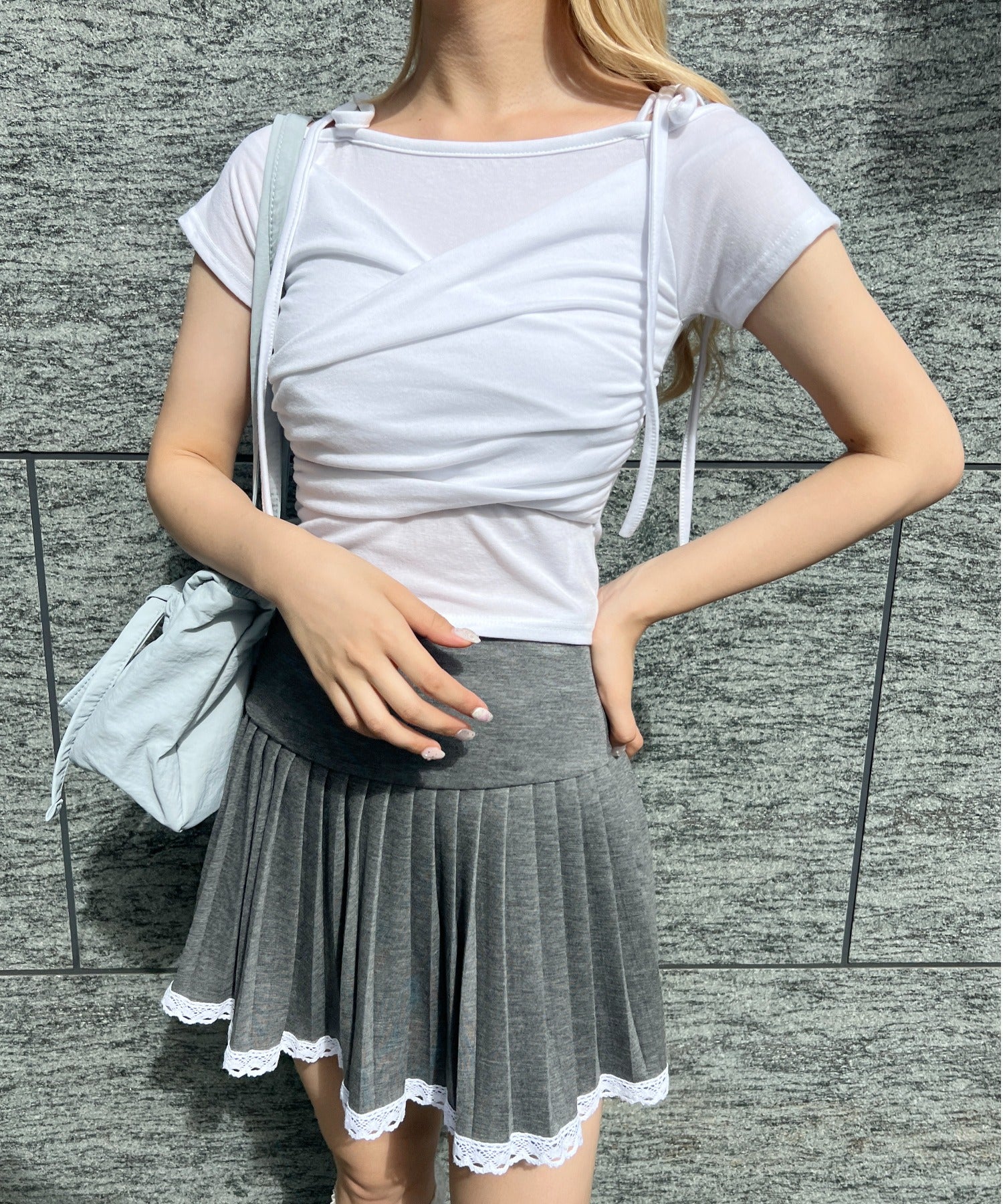 ロングリボンコンパクトTシャツ - Image 9