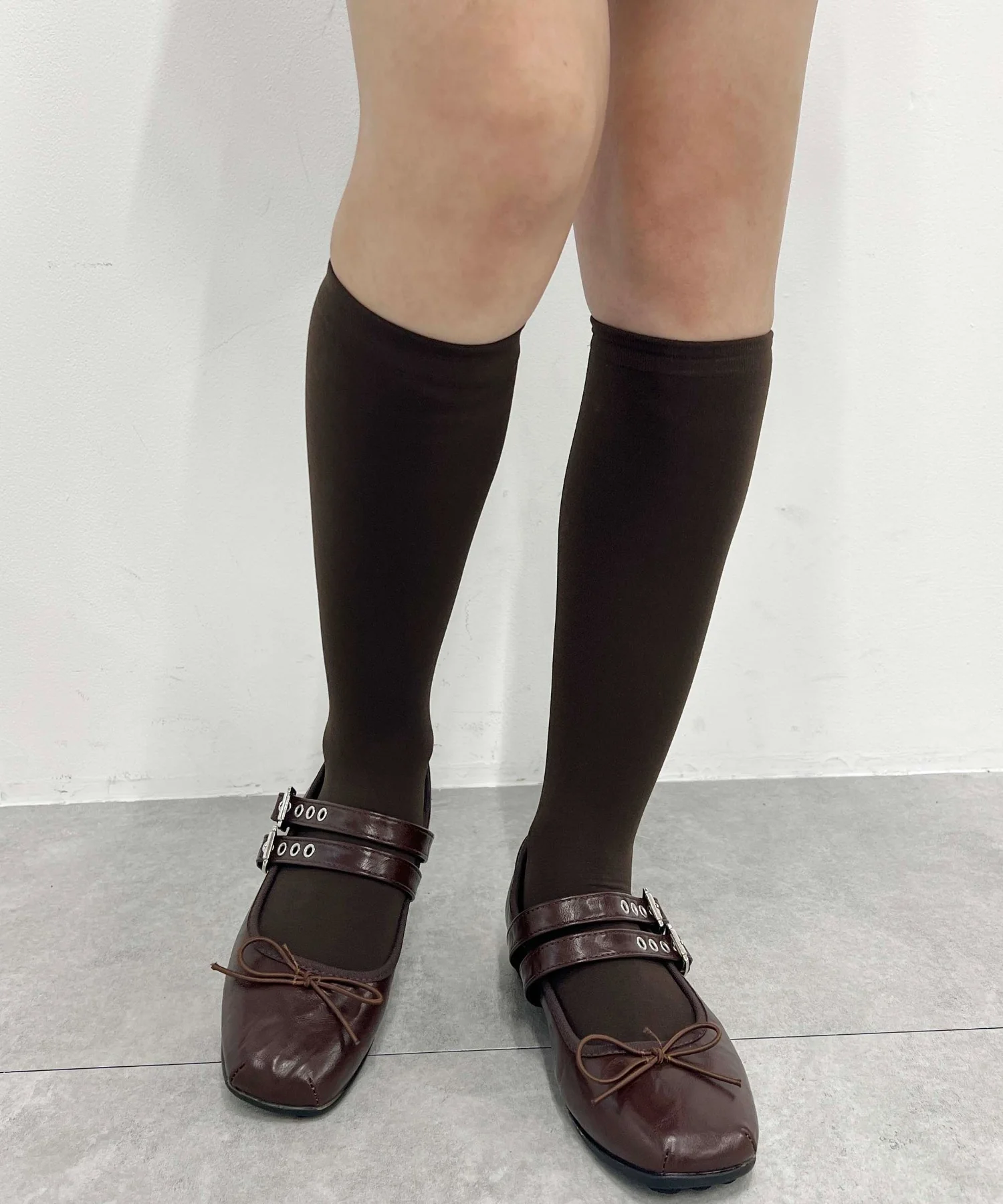無地ミドルソックス - Image 6