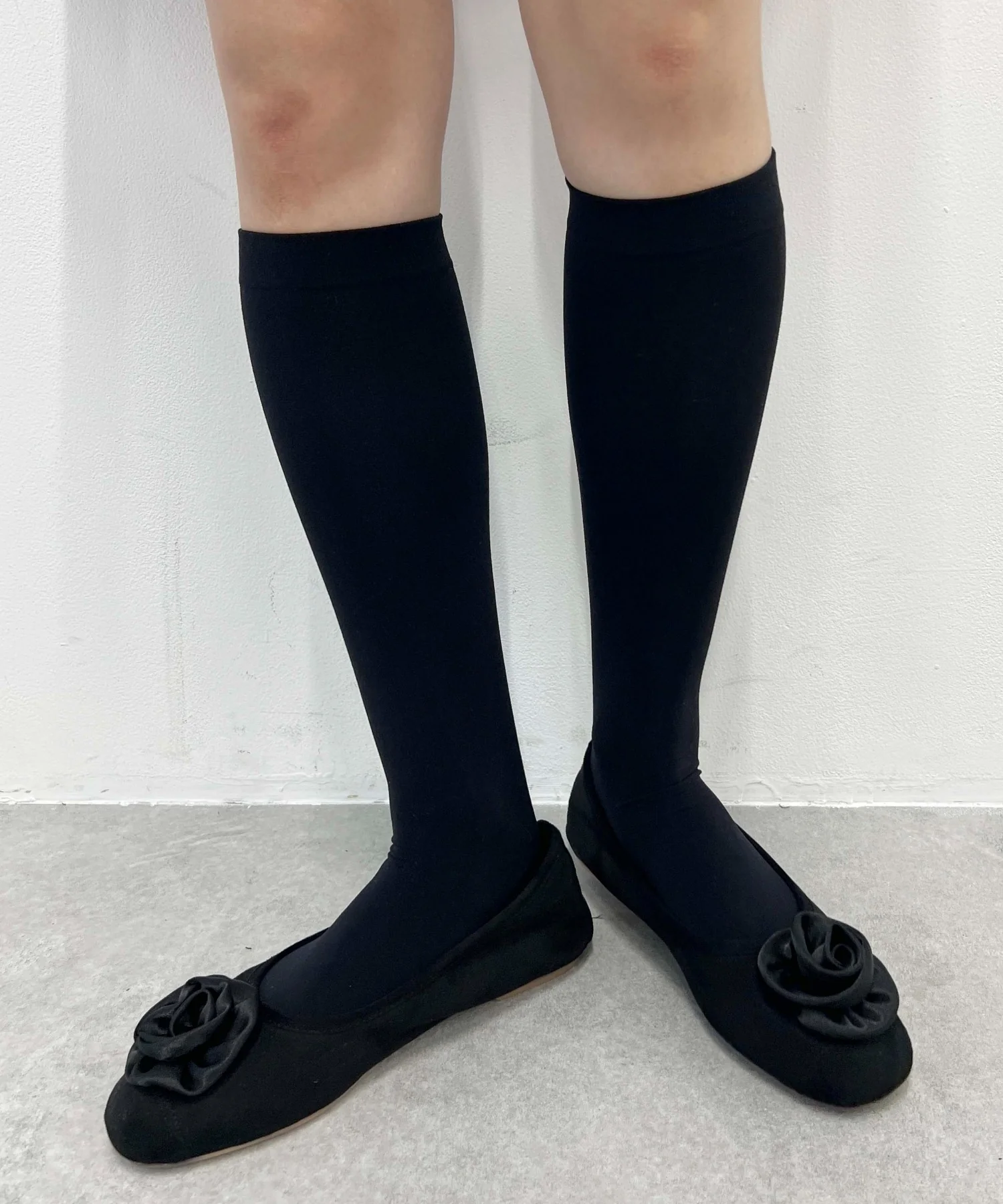 無地ミドルソックス - Image 7