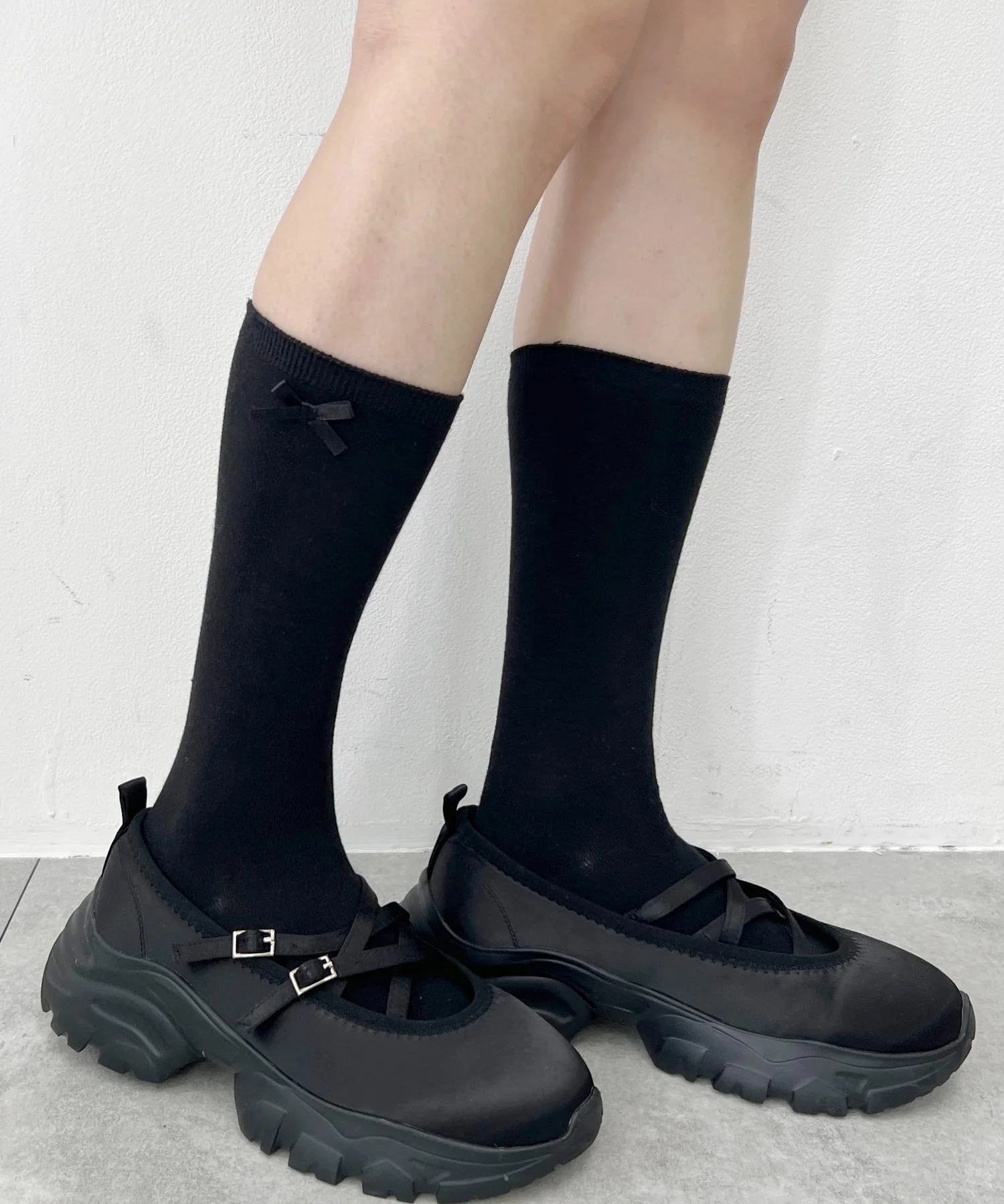 リボンポイントハイソックス - Image 3