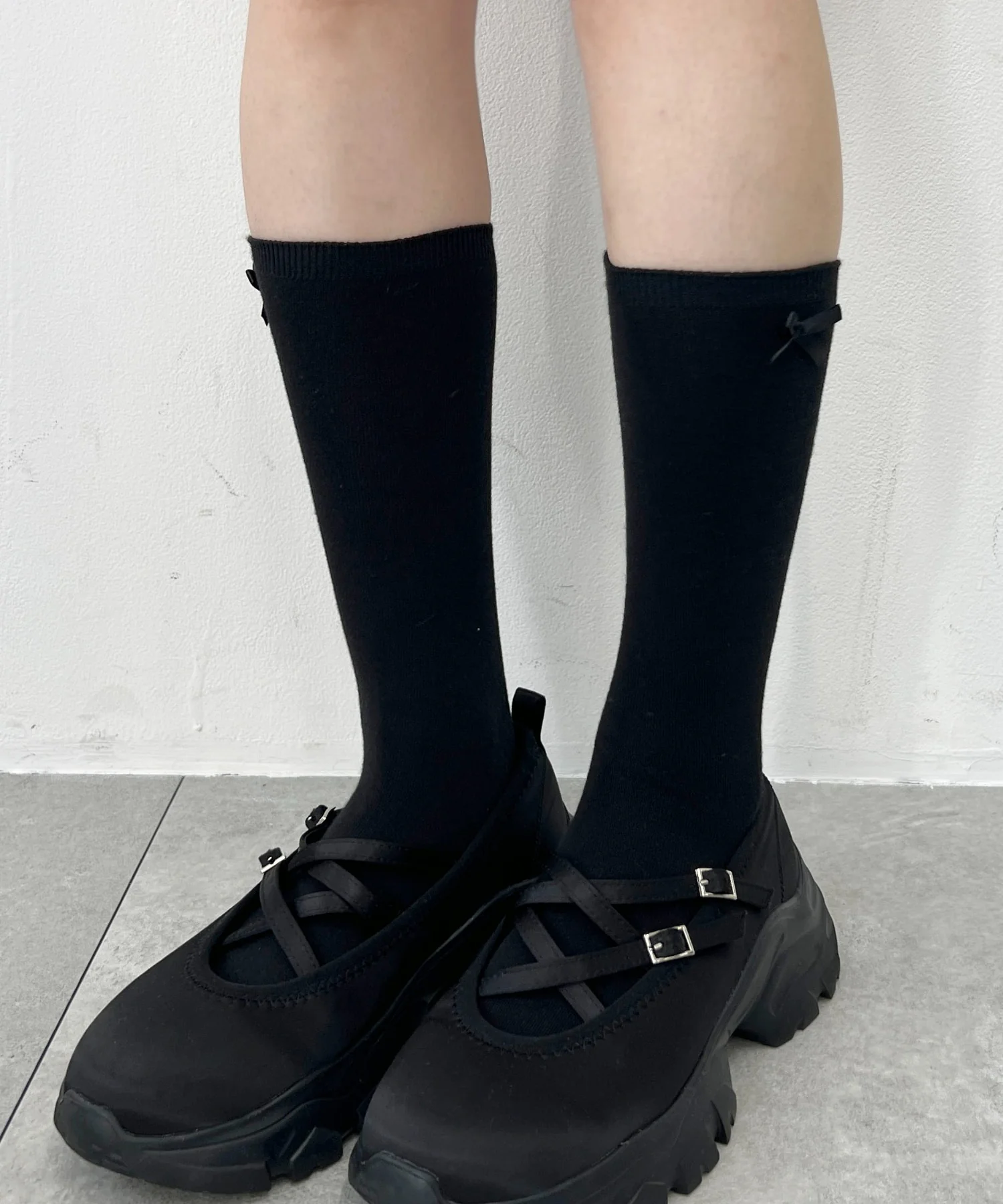 リボンポイントハイソックス - Image 4
