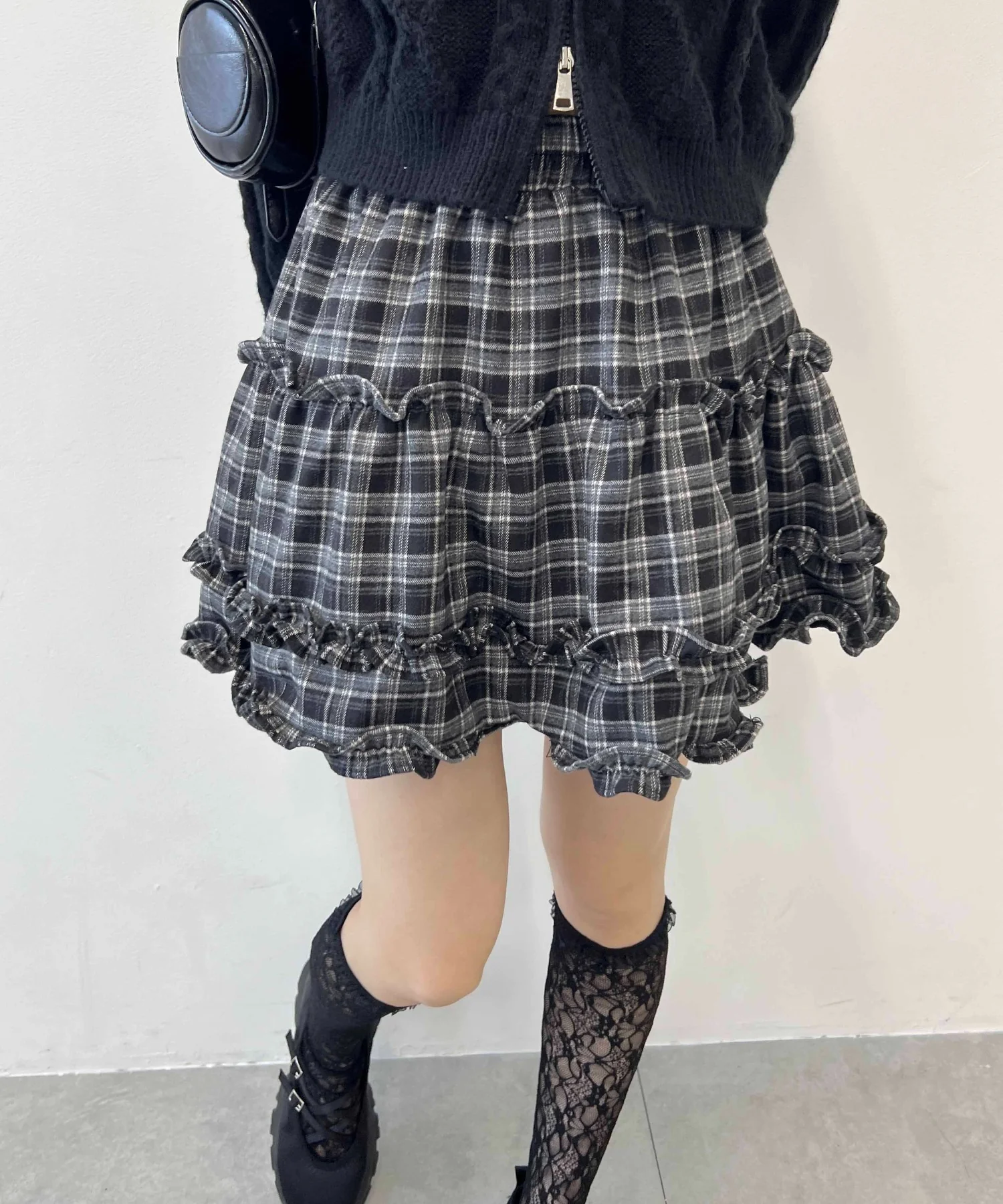 チェックフリルミニスカート - Image 11