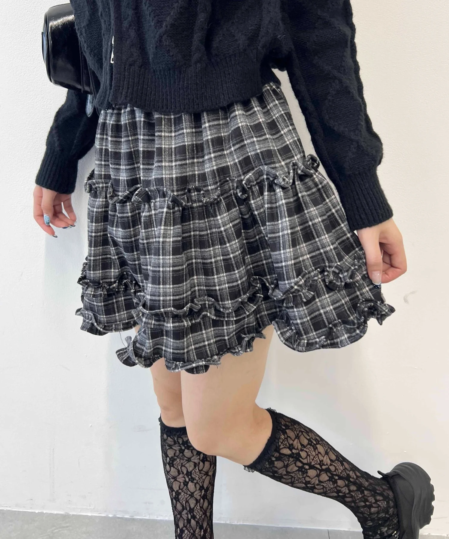 チェックフリルミニスカート - Image 13