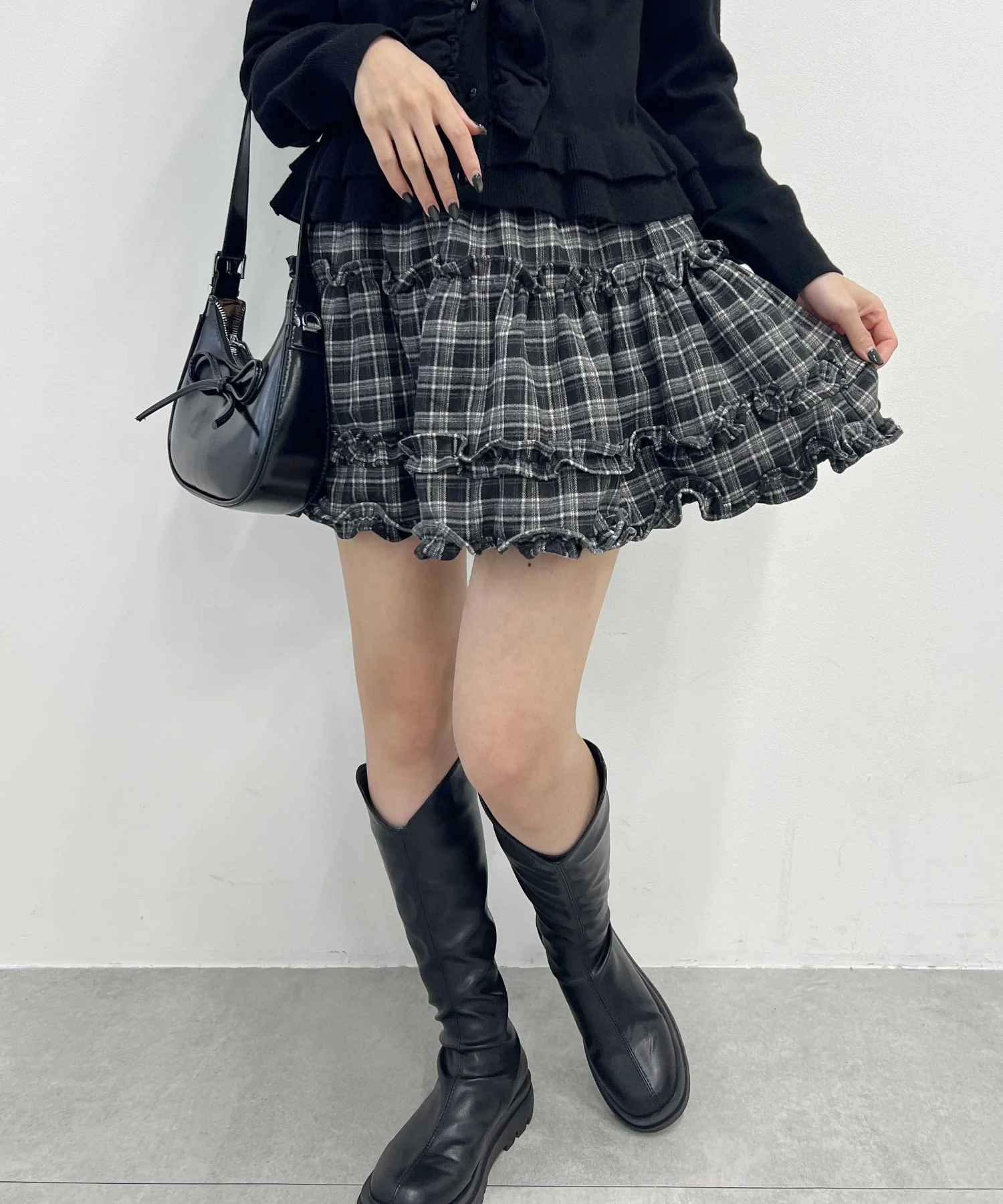 チェックフリルミニスカート - Image 15