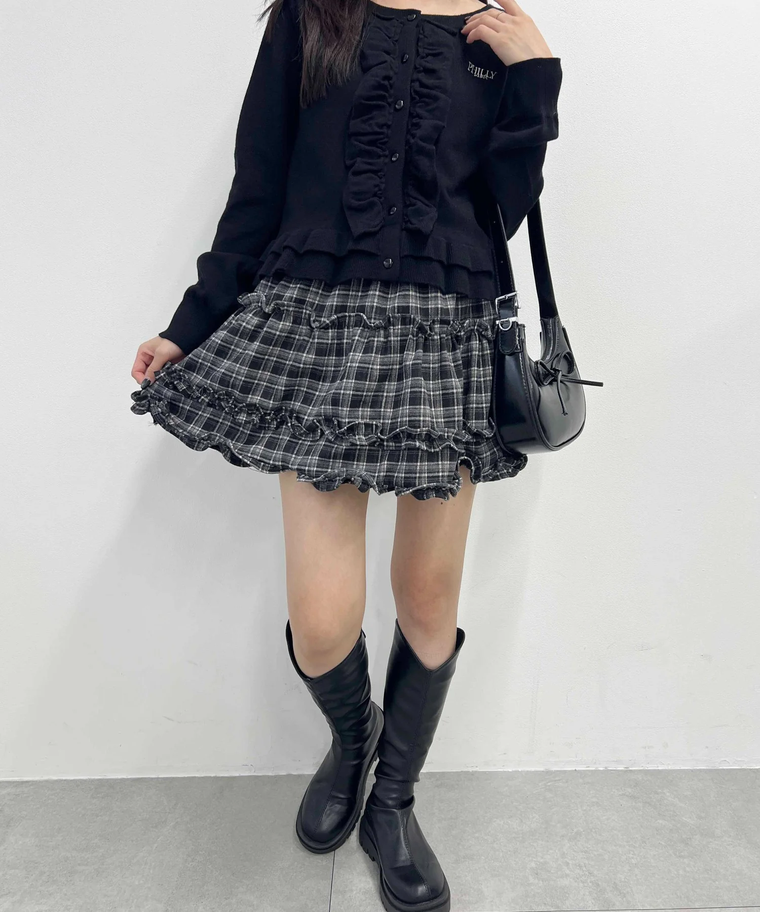 チェックフリルミニスカート - Image 18