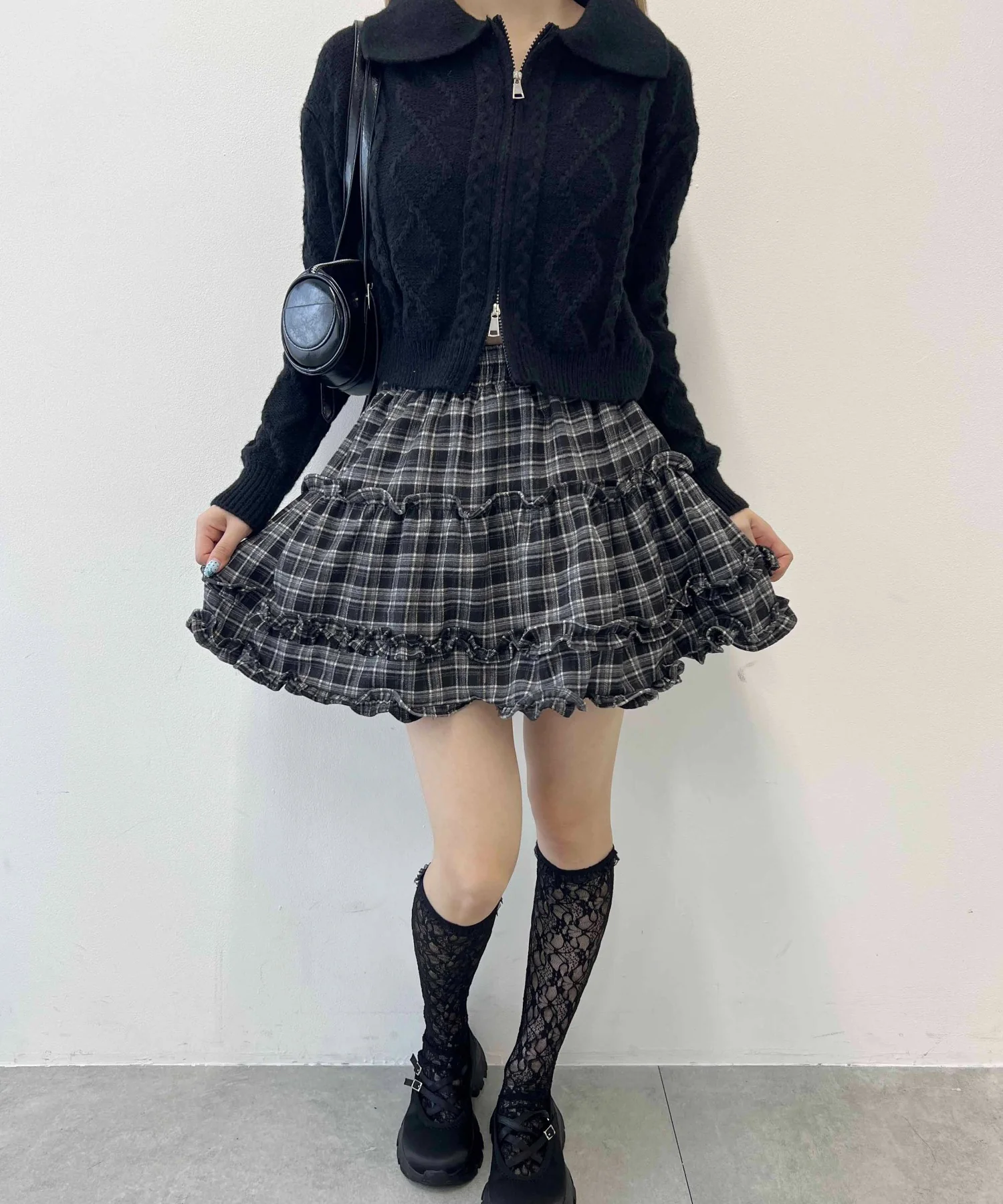チェックフリルミニスカート - Image 19