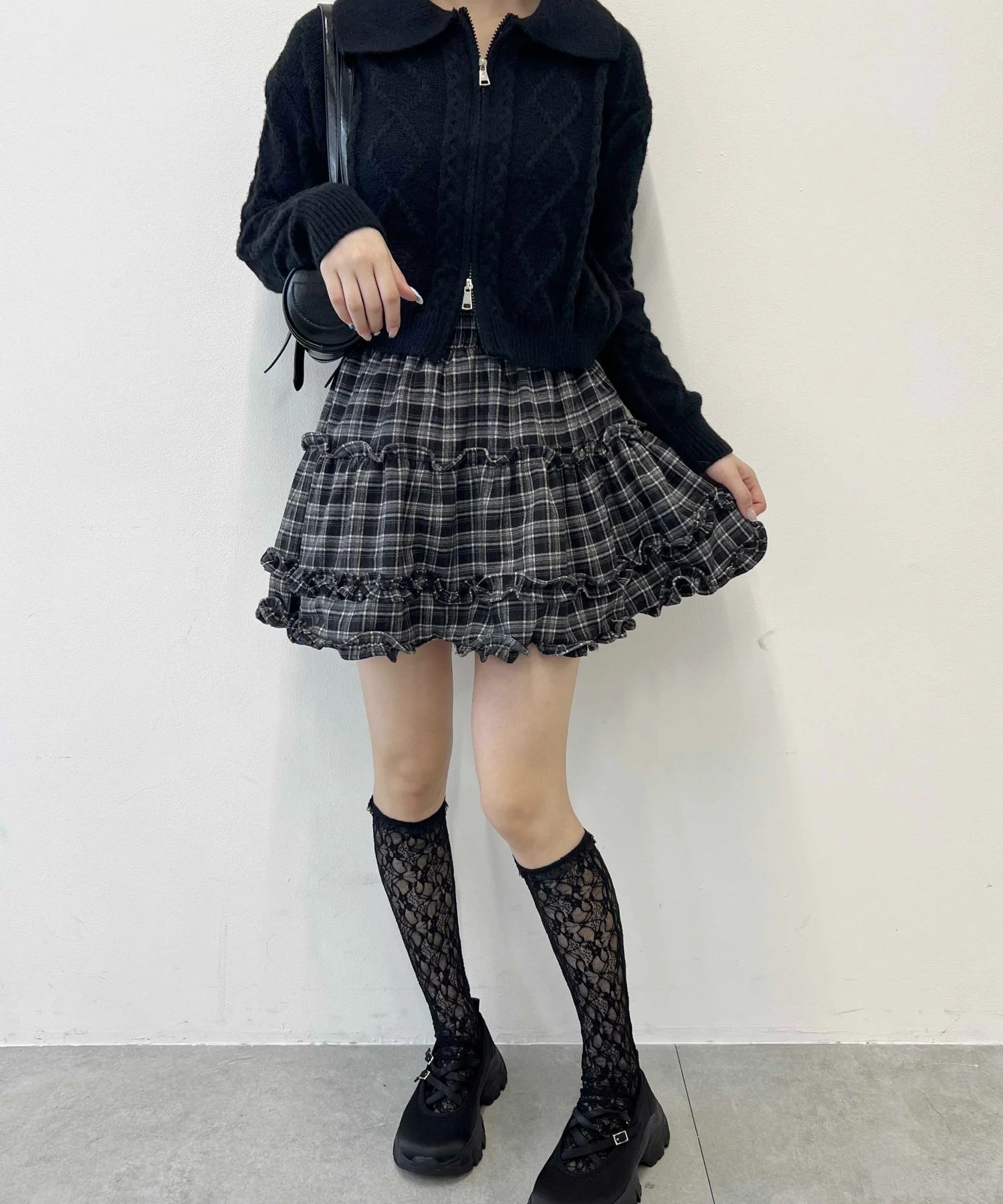 チェックフリルミニスカート - Image 20