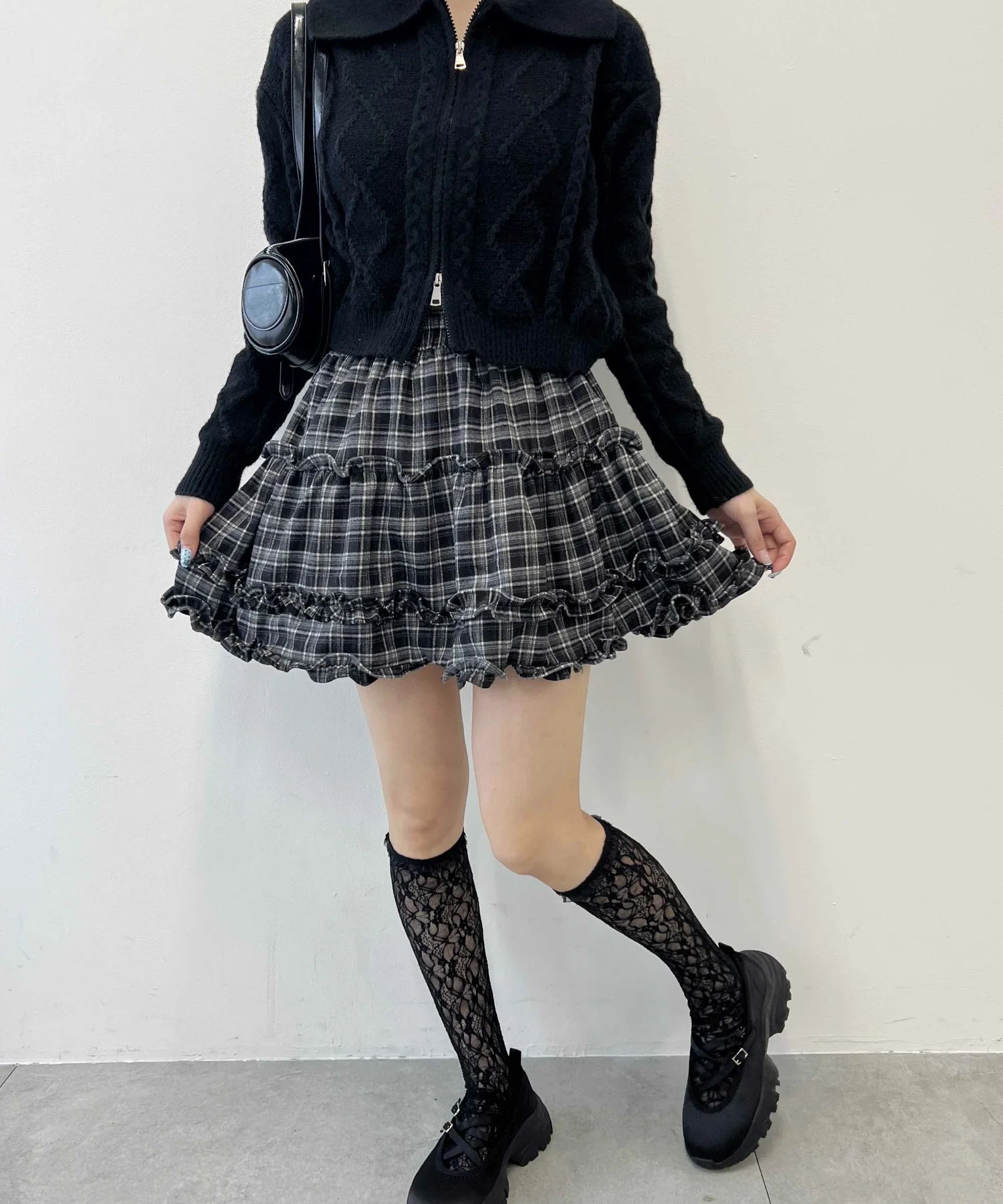 チェックフリルミニスカート - Image 21