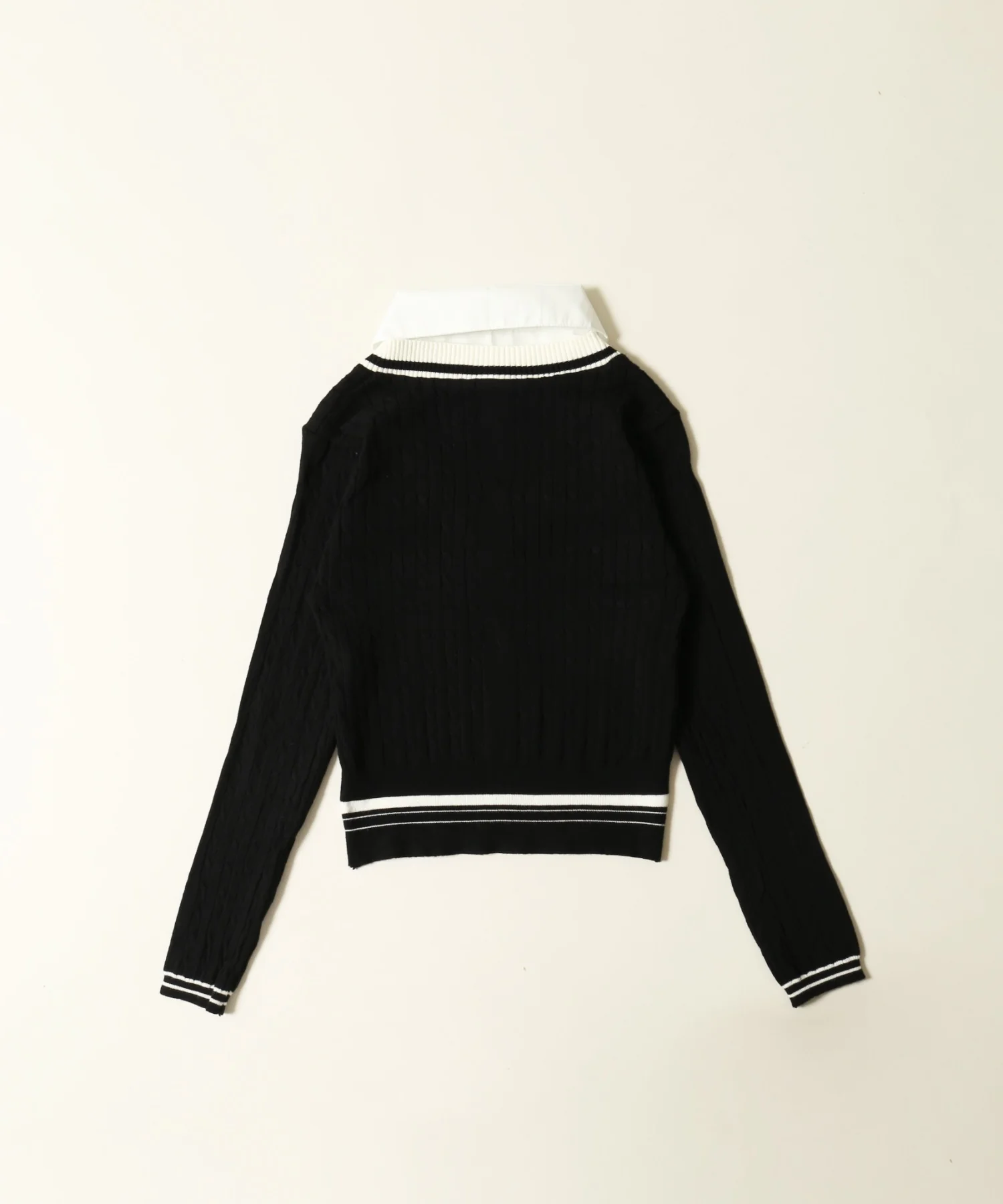シャツドッキングラインニット - Image 12
