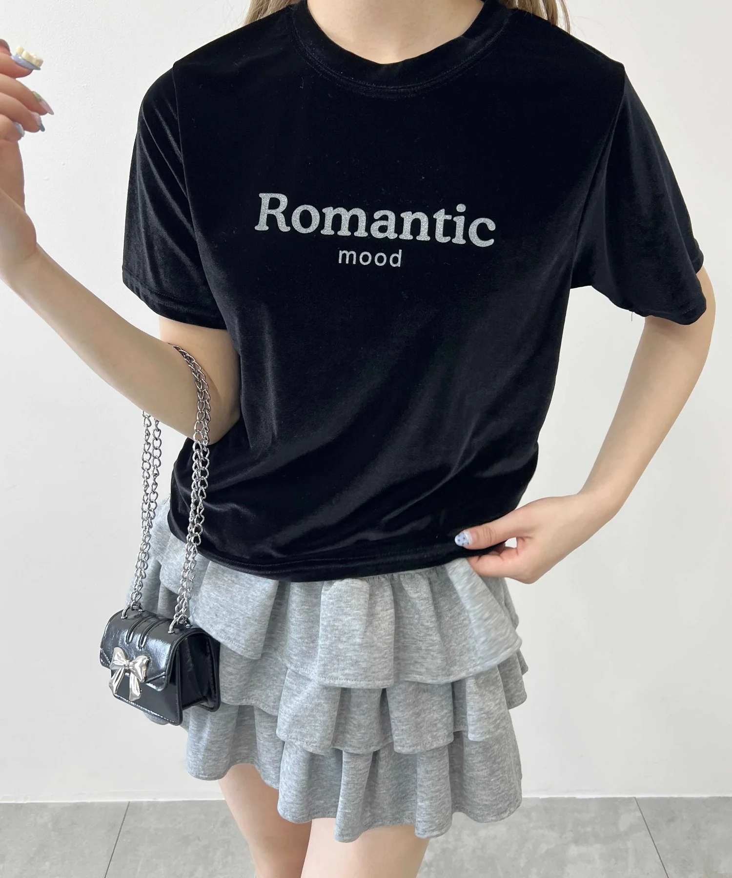 ベロア半袖トップス - Image 8