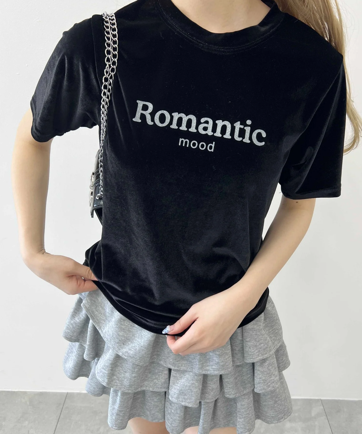 ベロア半袖トップス - Image 9