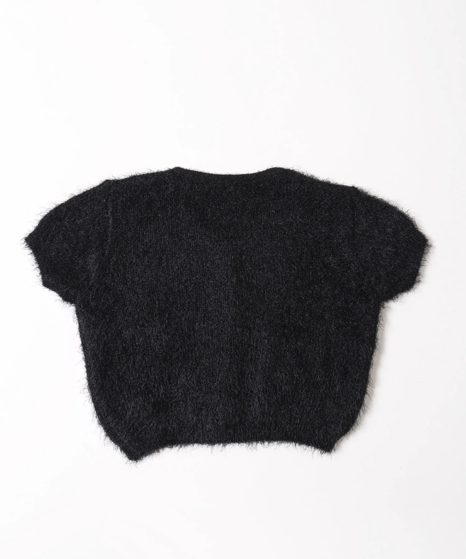 コンパクトシャギー半袖カーディガン - Image 19
