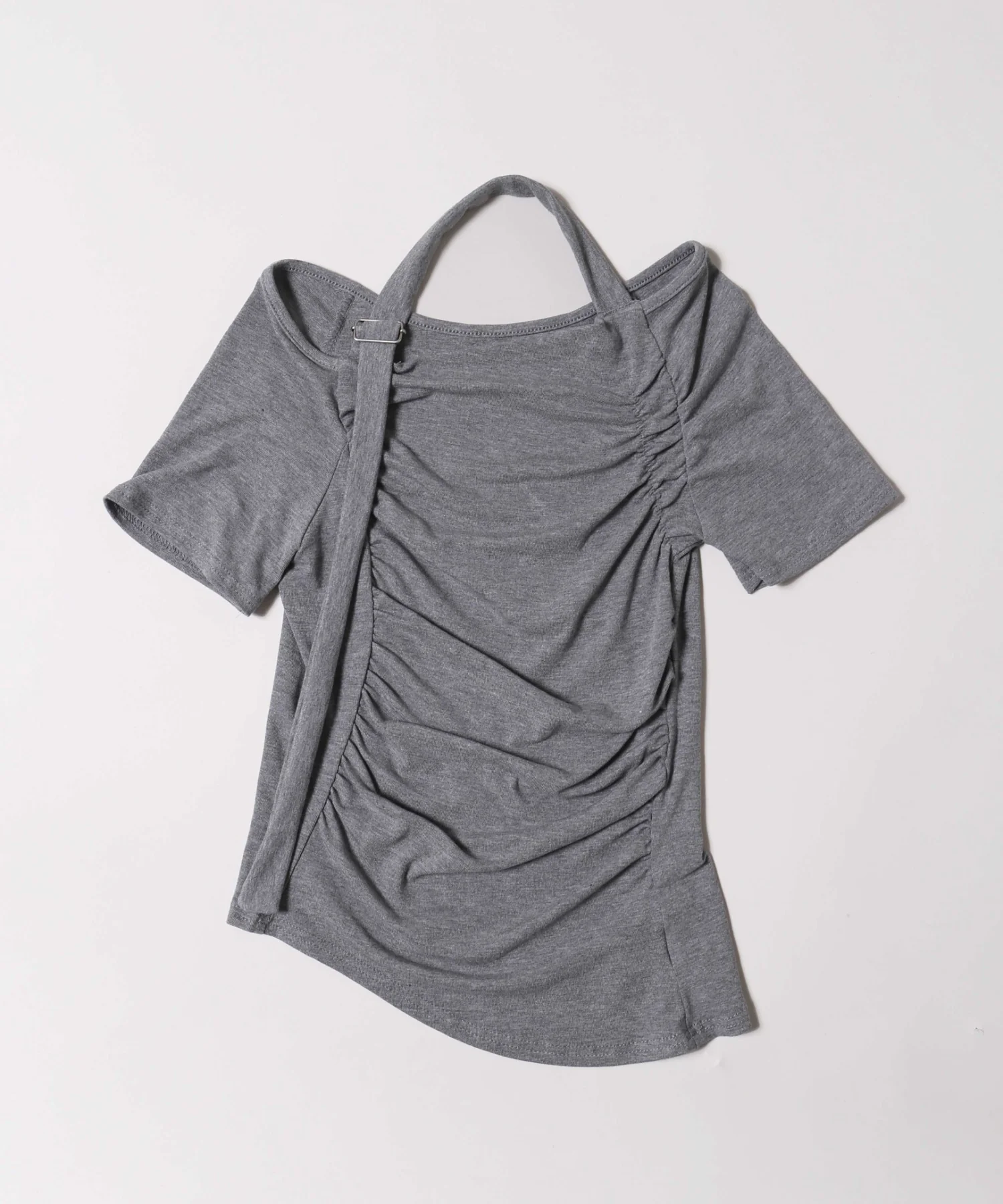 ベルトデザインオフショルTシャツ - Image 16