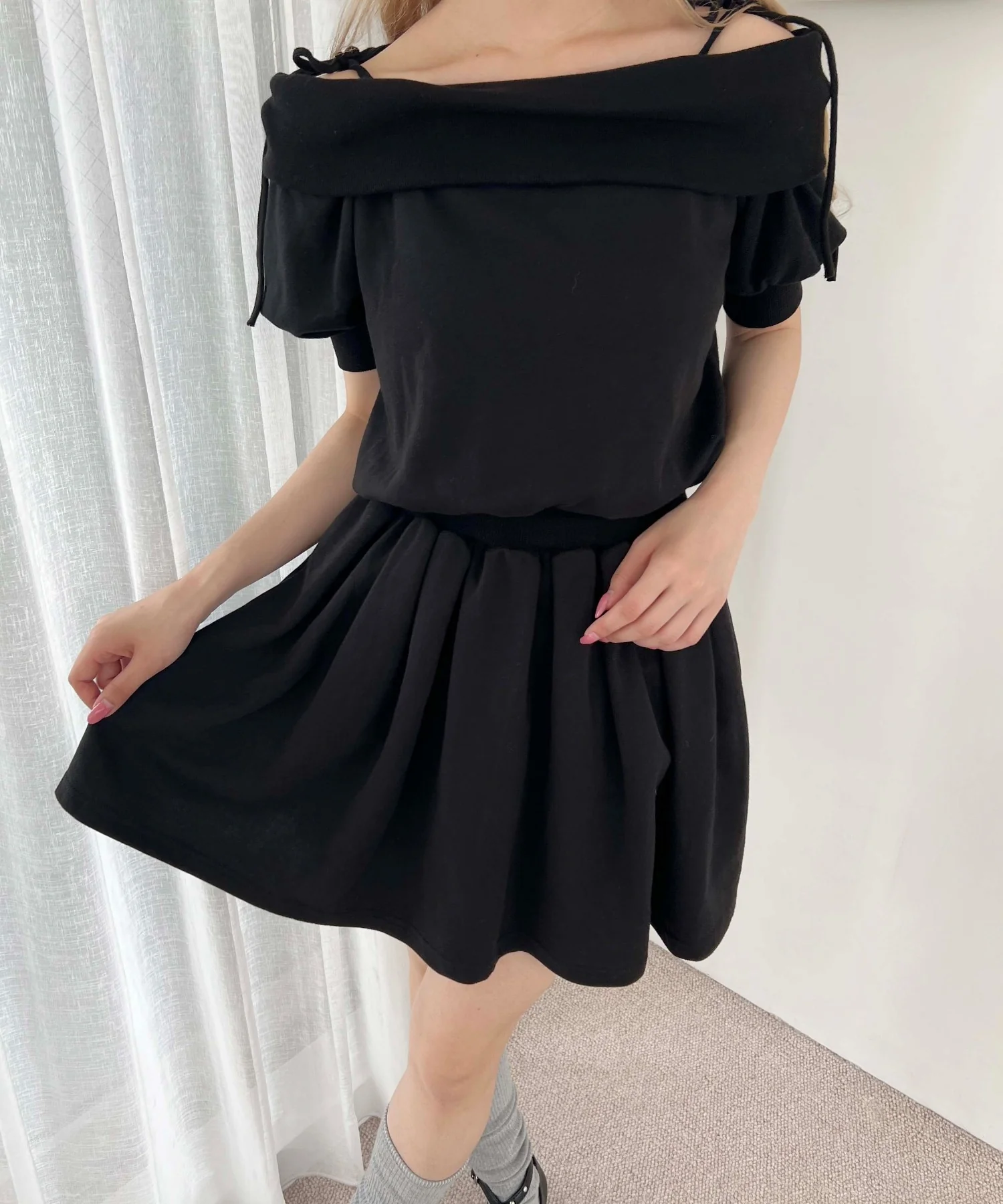 オフショルカットワンピース - Image 12