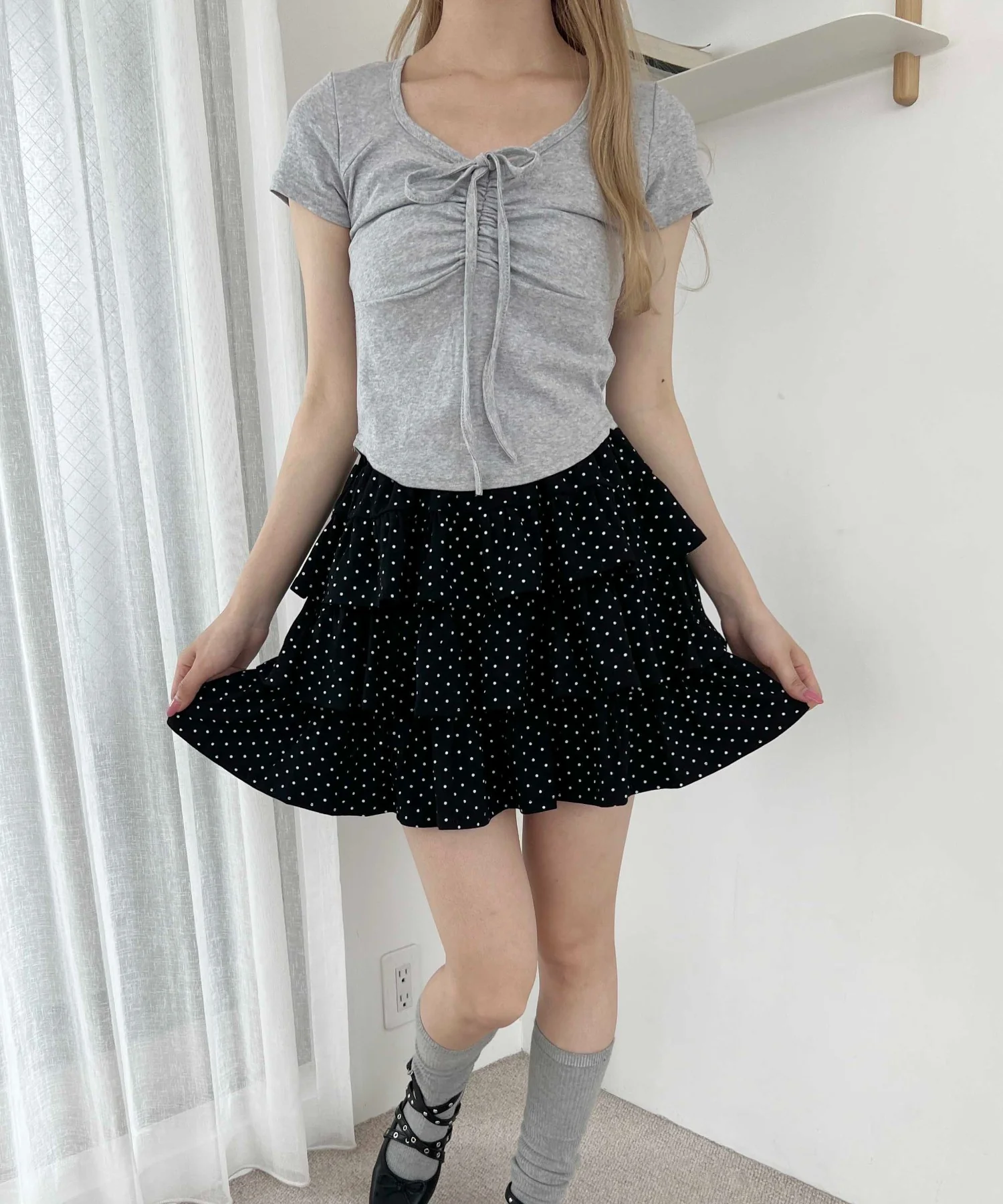 2WAYデザインTシャツ - Image 11