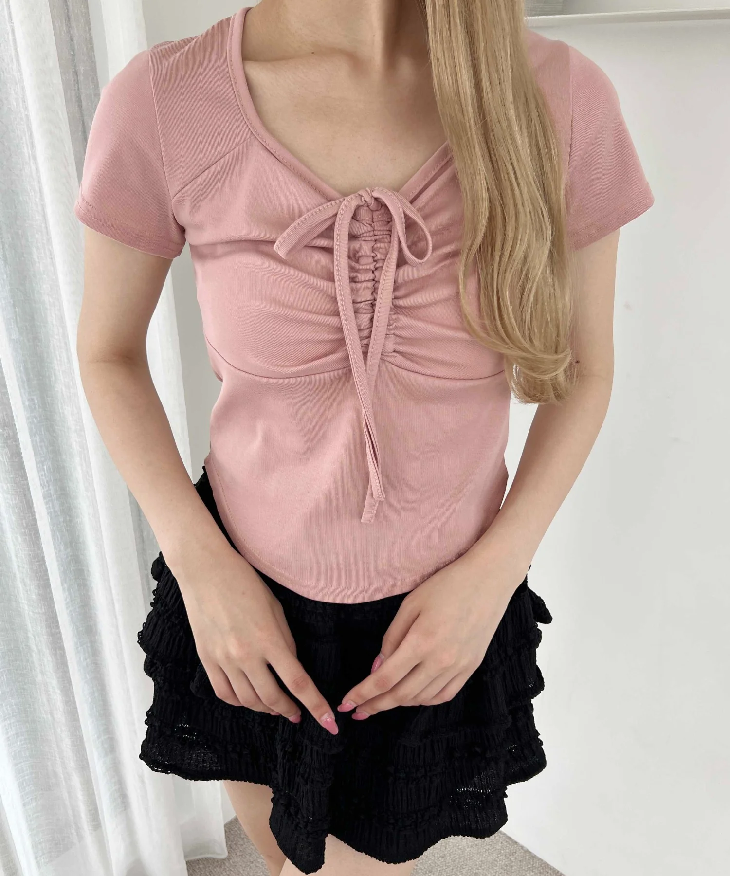 2WAYデザインTシャツ - Image 4