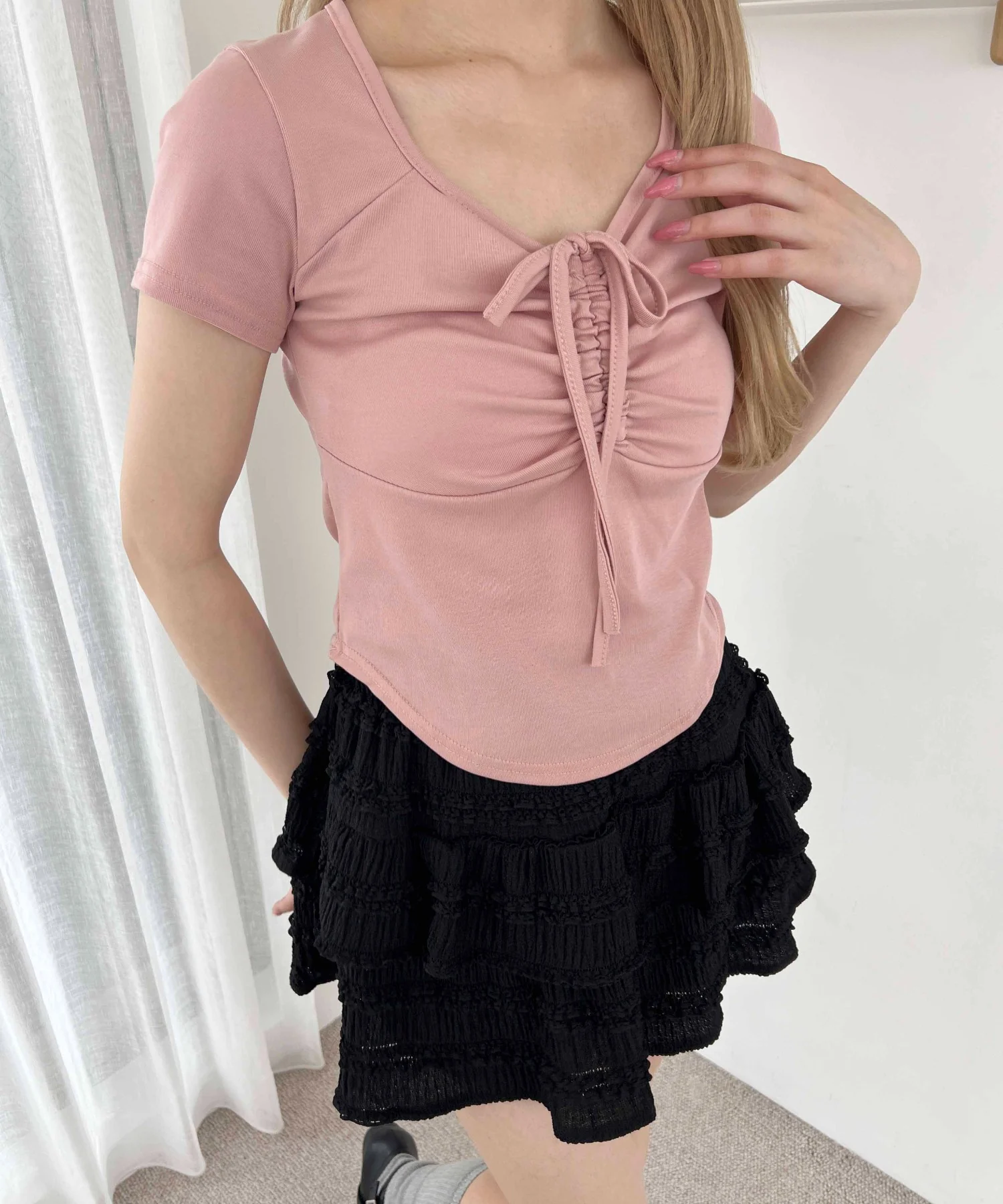 2WAYデザインTシャツ - Image 6