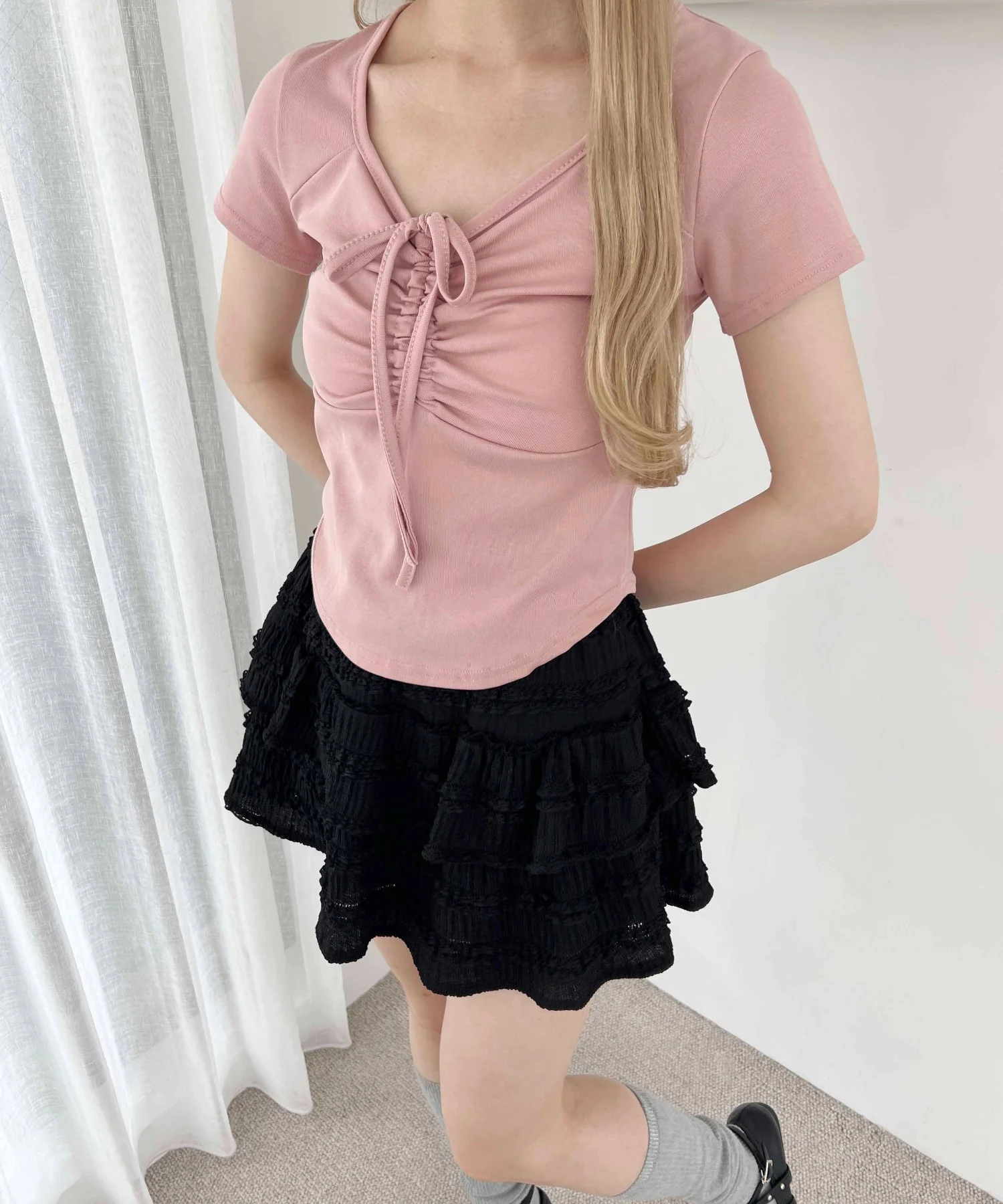 2WAYデザインTシャツ - Image 7