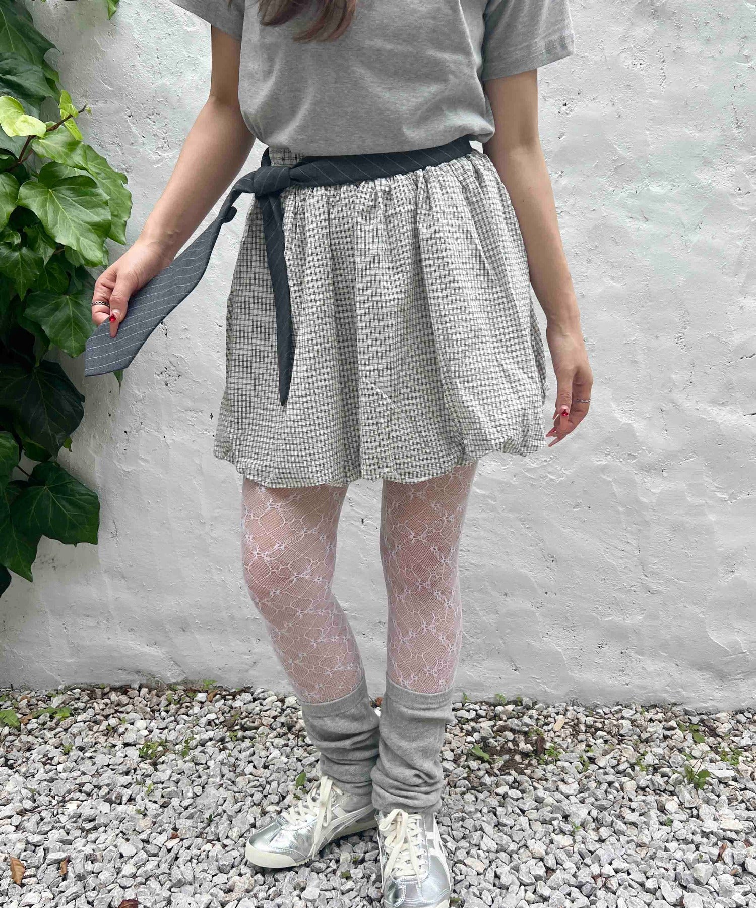 チェックバルーンスカート - Image 12