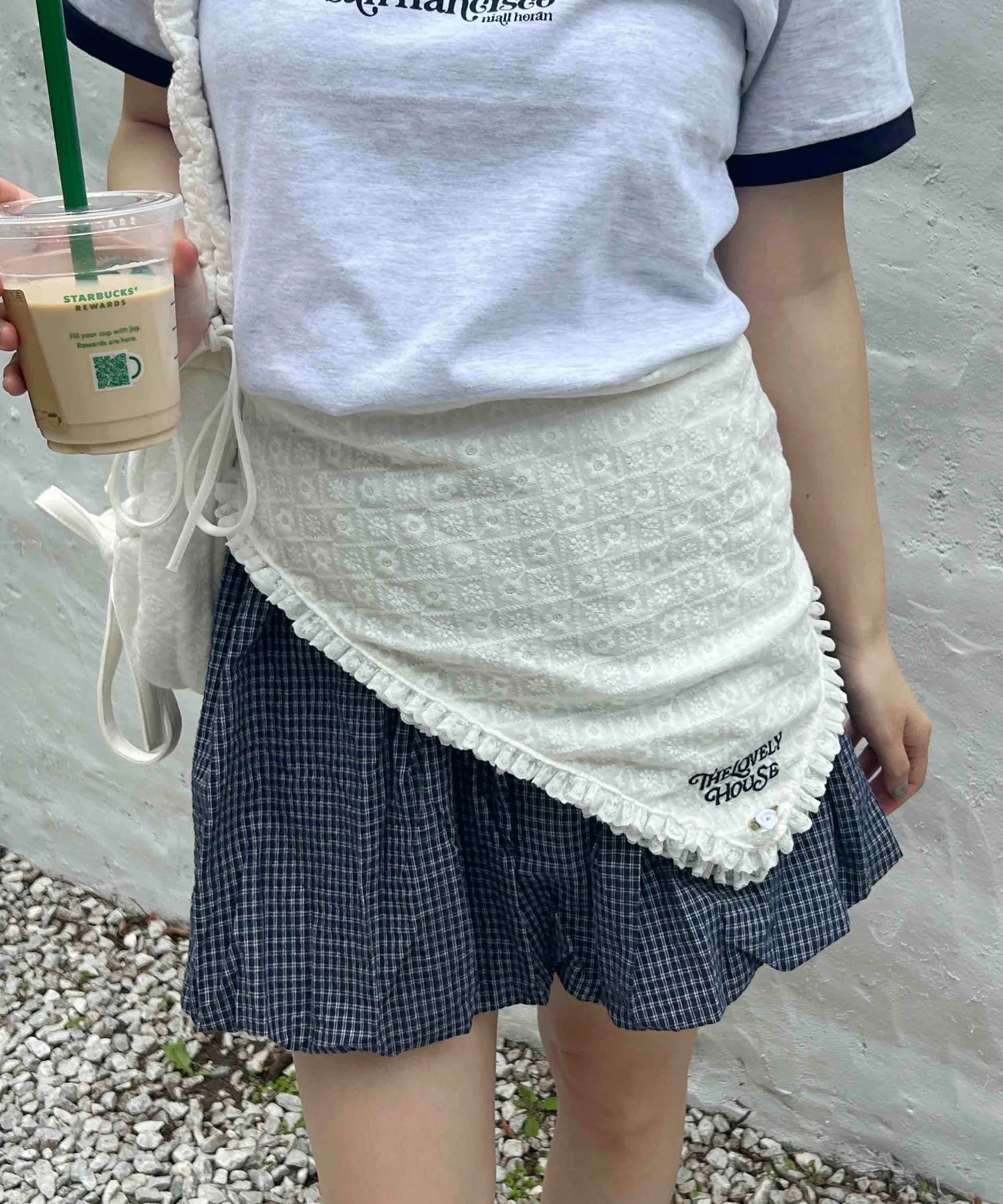 チェックバルーンスカート - Image 13