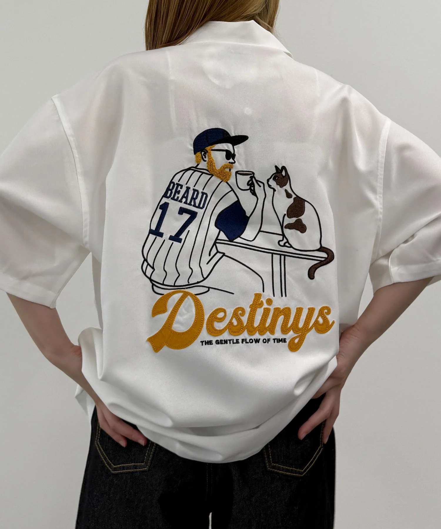 ヒゲサガラ刺繍シャツ - Image 15