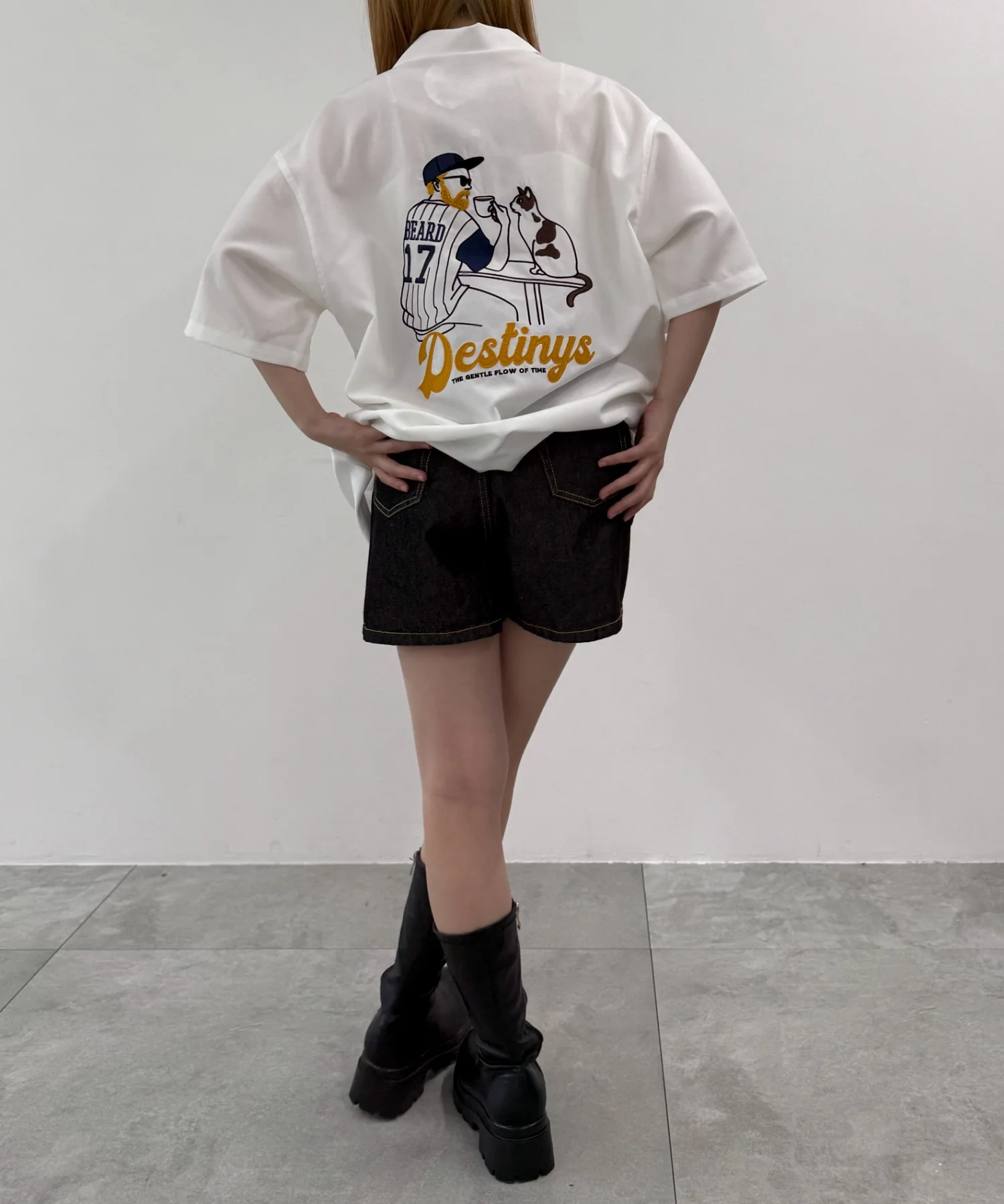 ヒゲサガラ刺繍シャツ - Image 17