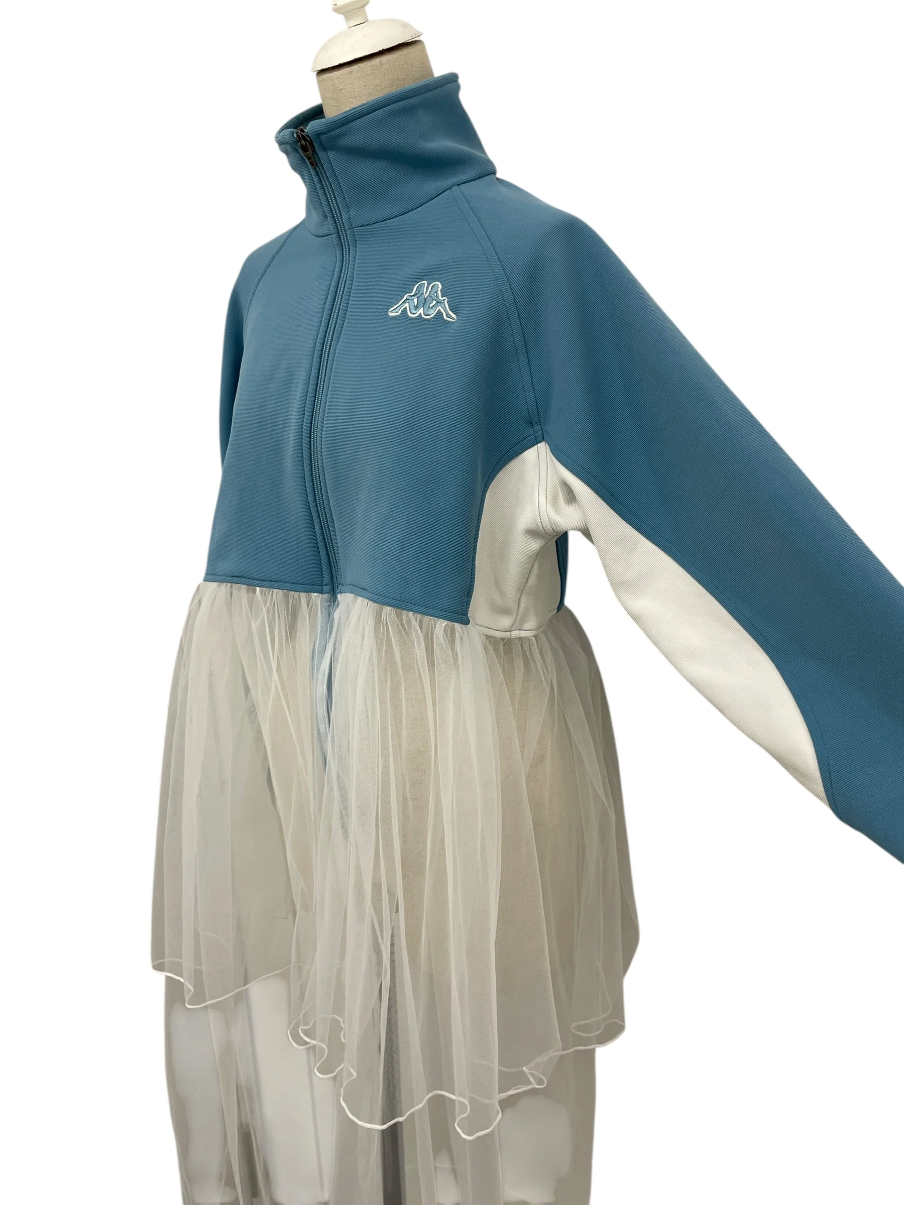 リメイク ジャージシースルーワンピース - Image 3