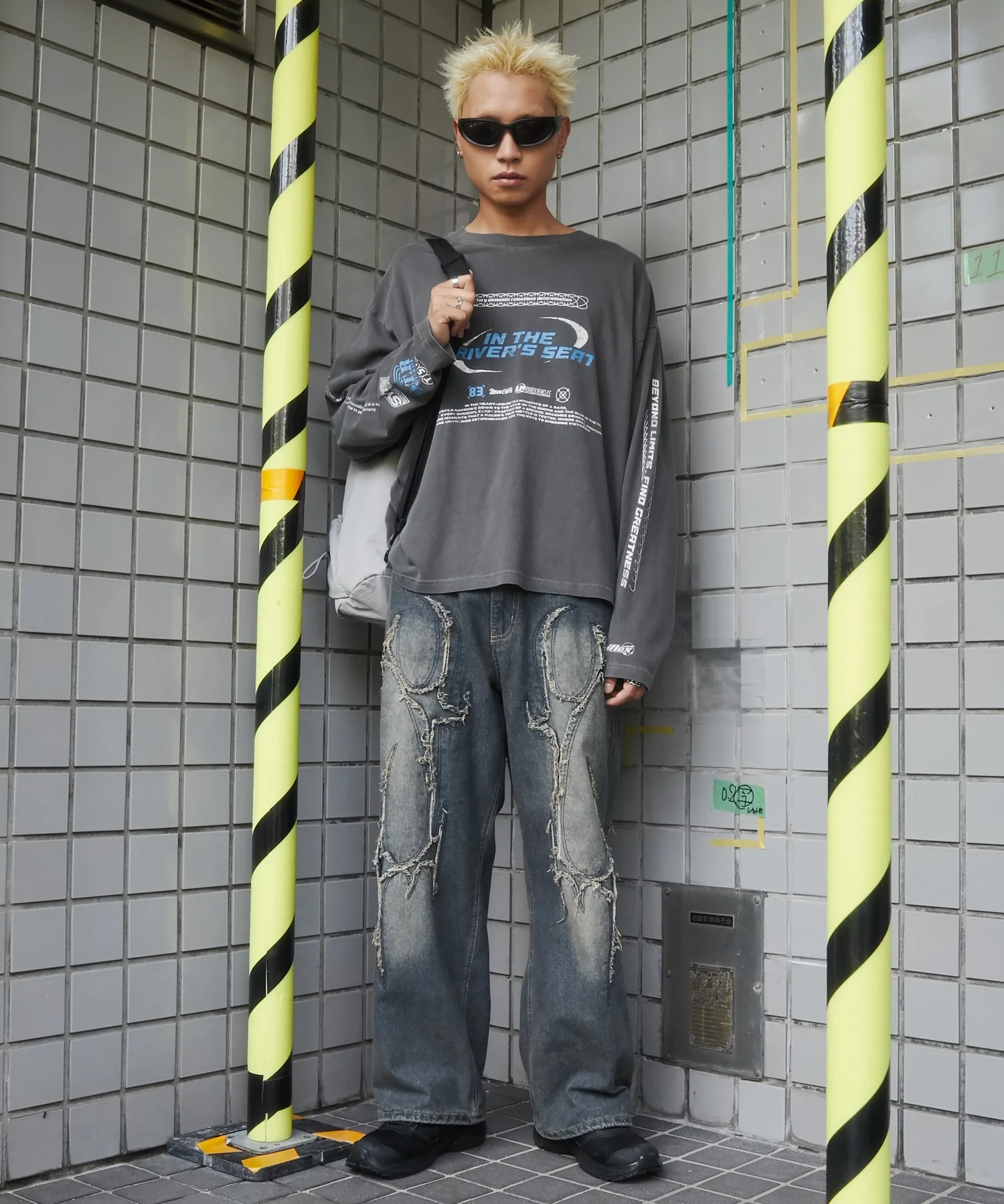 ピグメントスリーブロゴT(LS) - Image 4